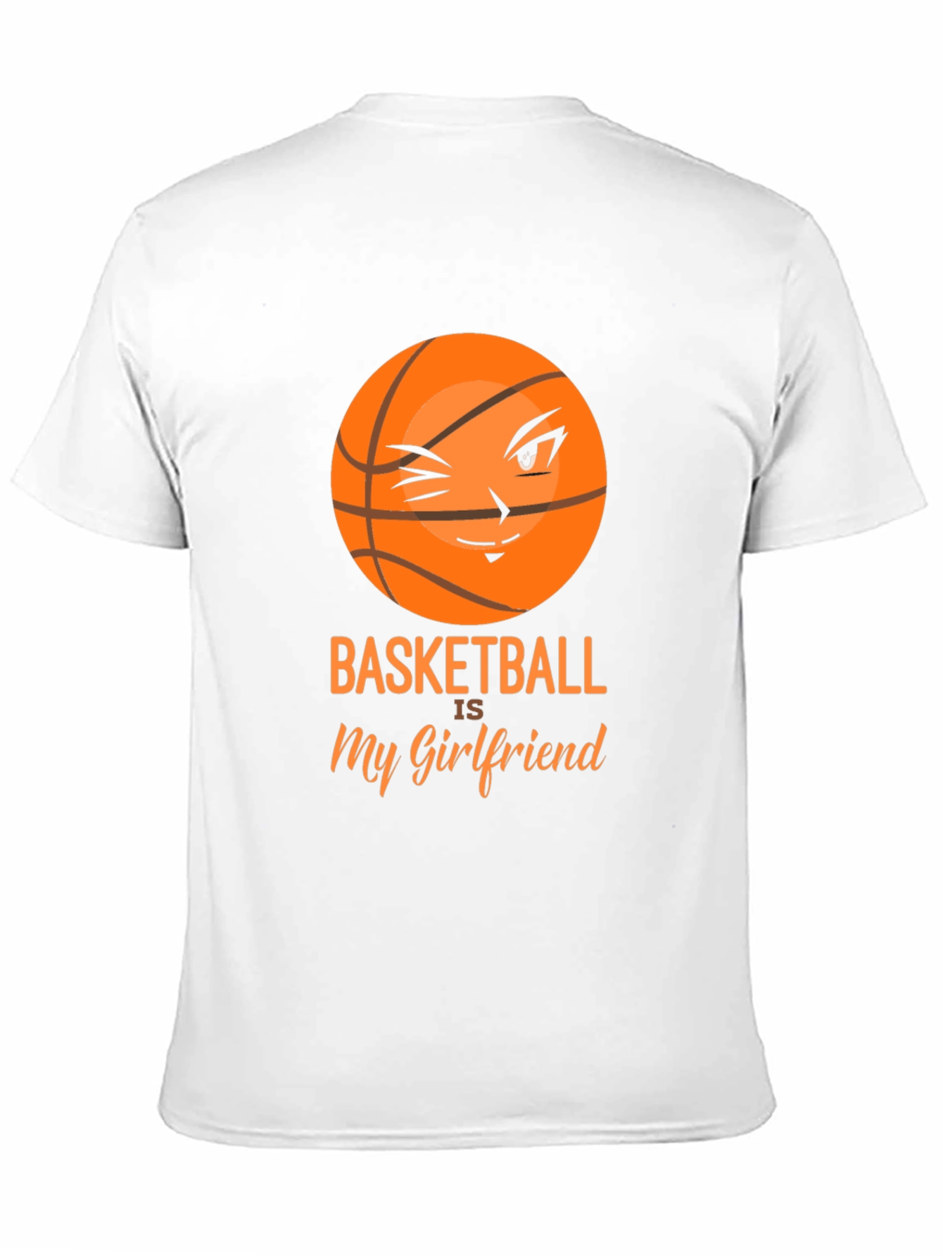 Basketball is My Girlfriend Graphic T-Shirt