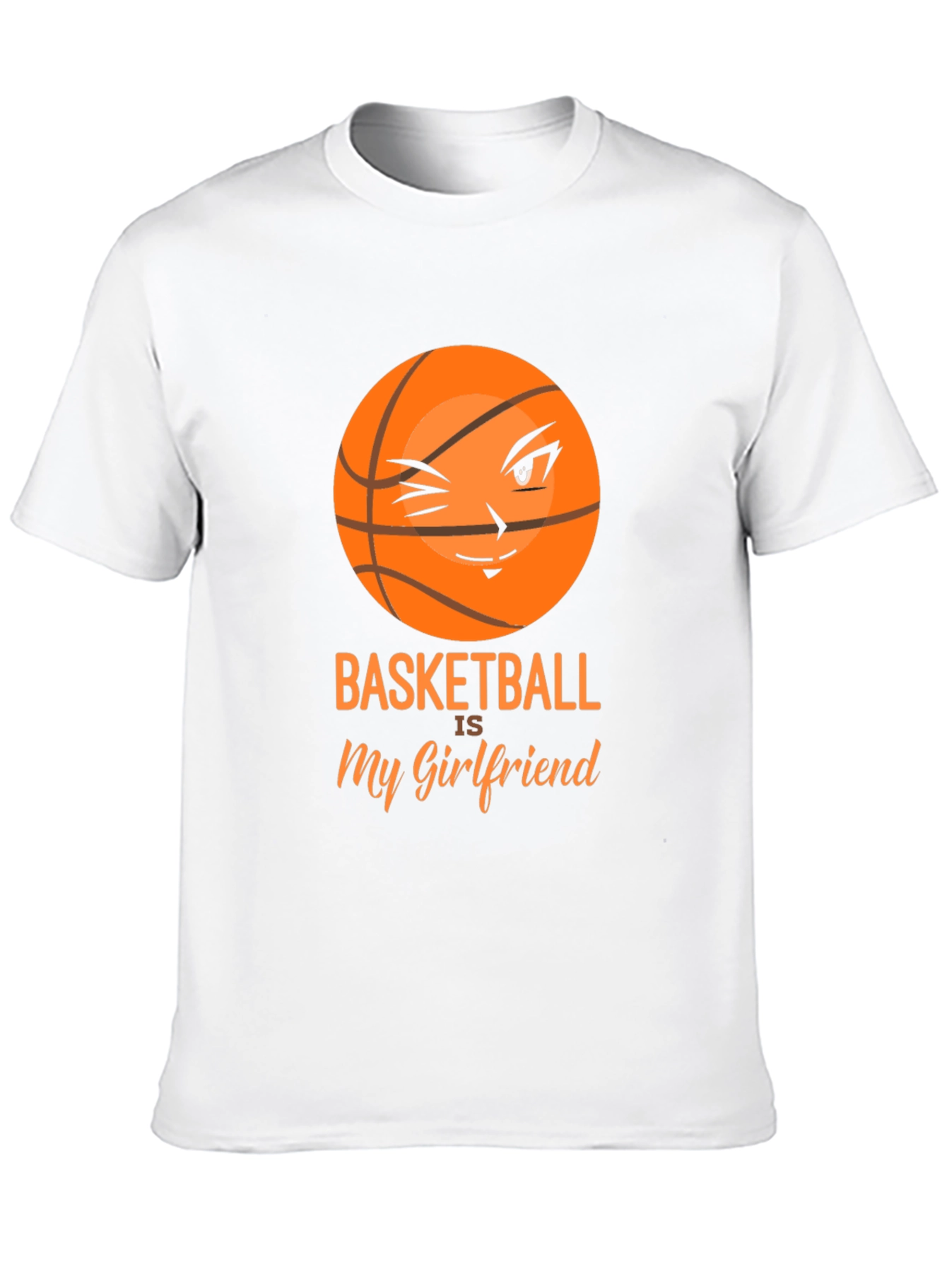 Basketball is My Girlfriend Graphic T-Shirt