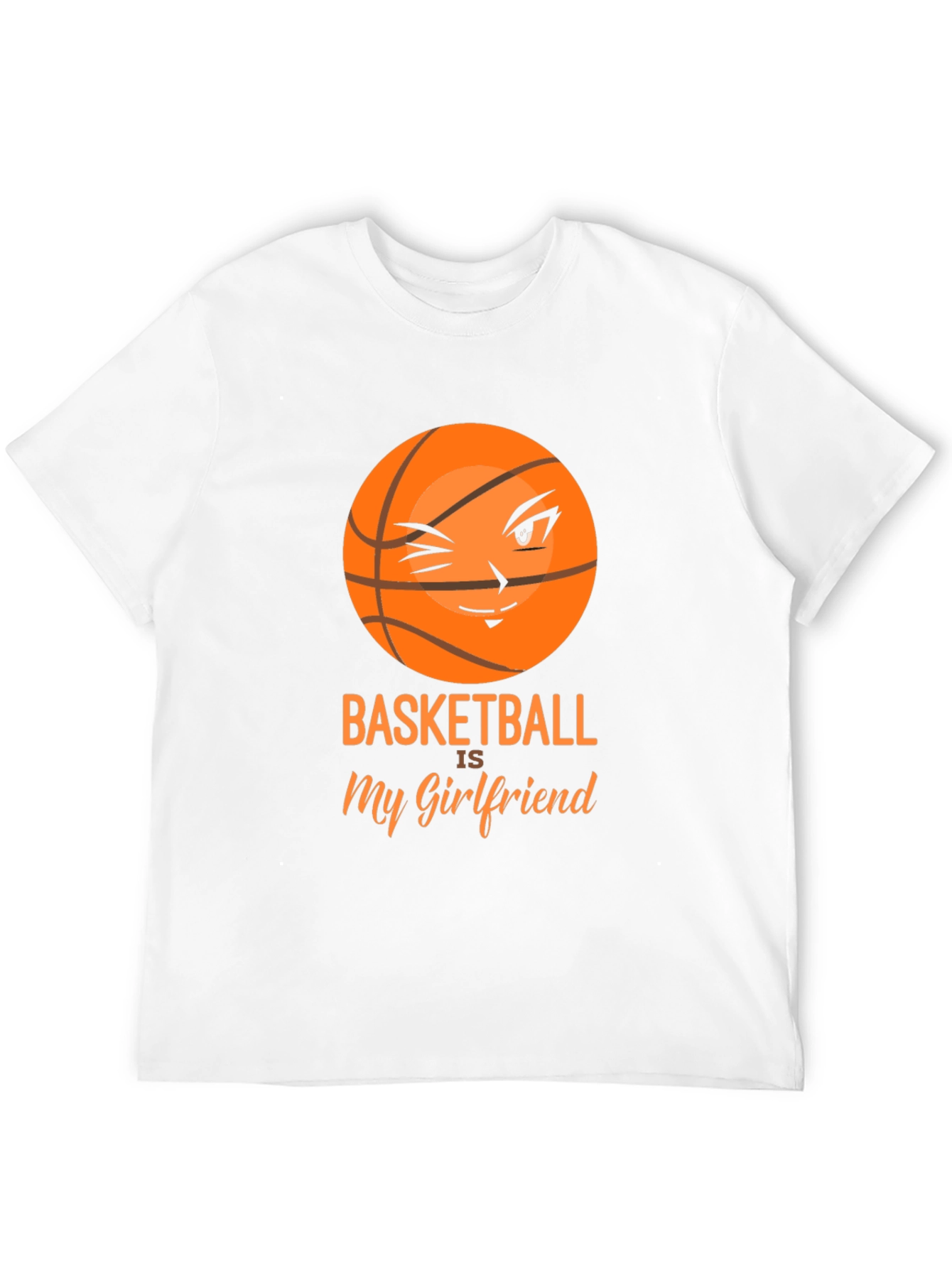 Basketball is My Girlfriend Graphic T-Shirt