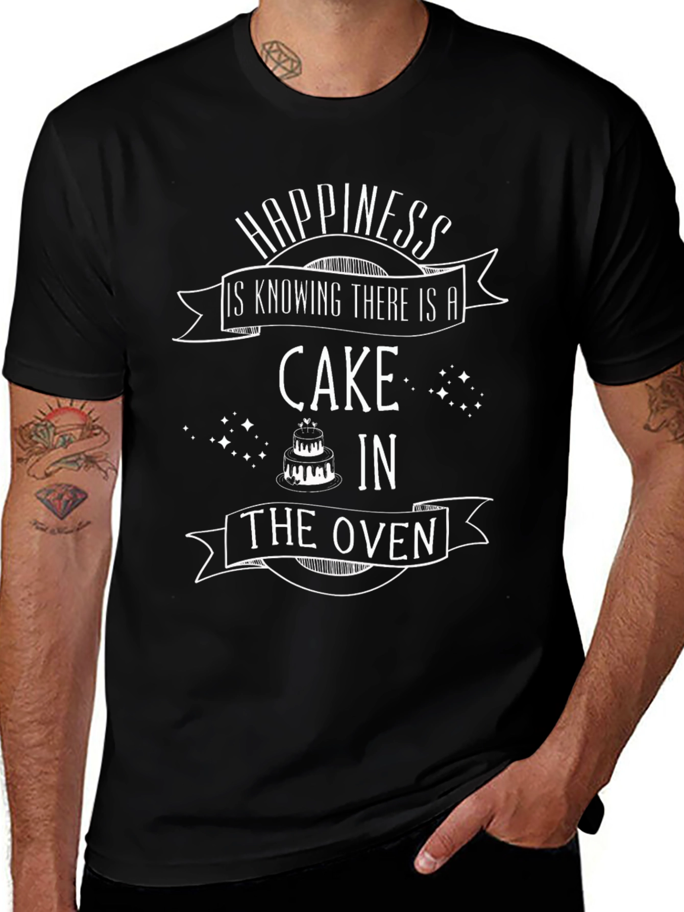 Happiness Is Cake in the Oven T-Shirt