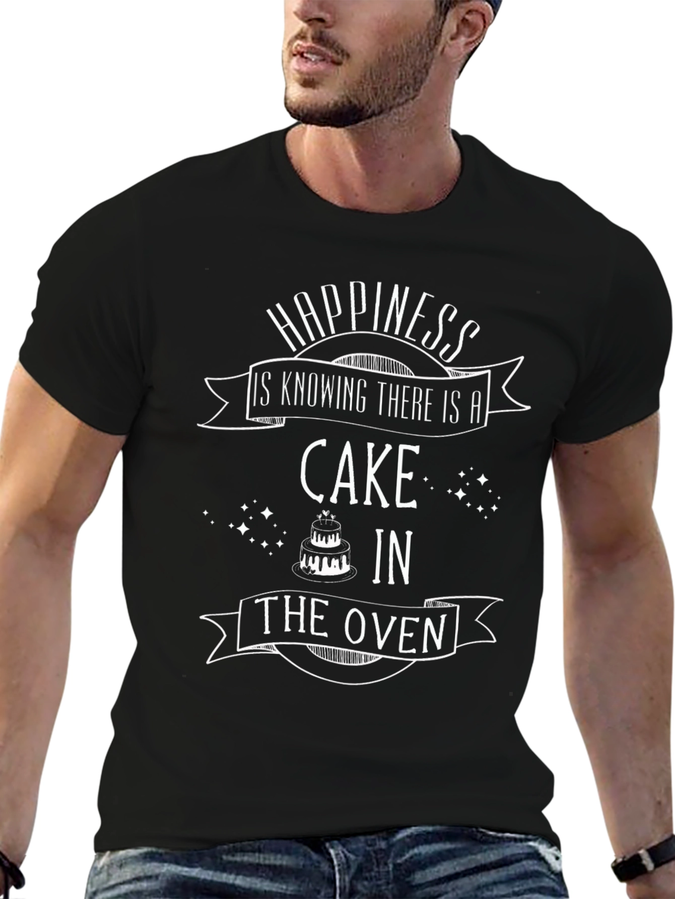 Happiness Is Cake in the Oven T-Shirt