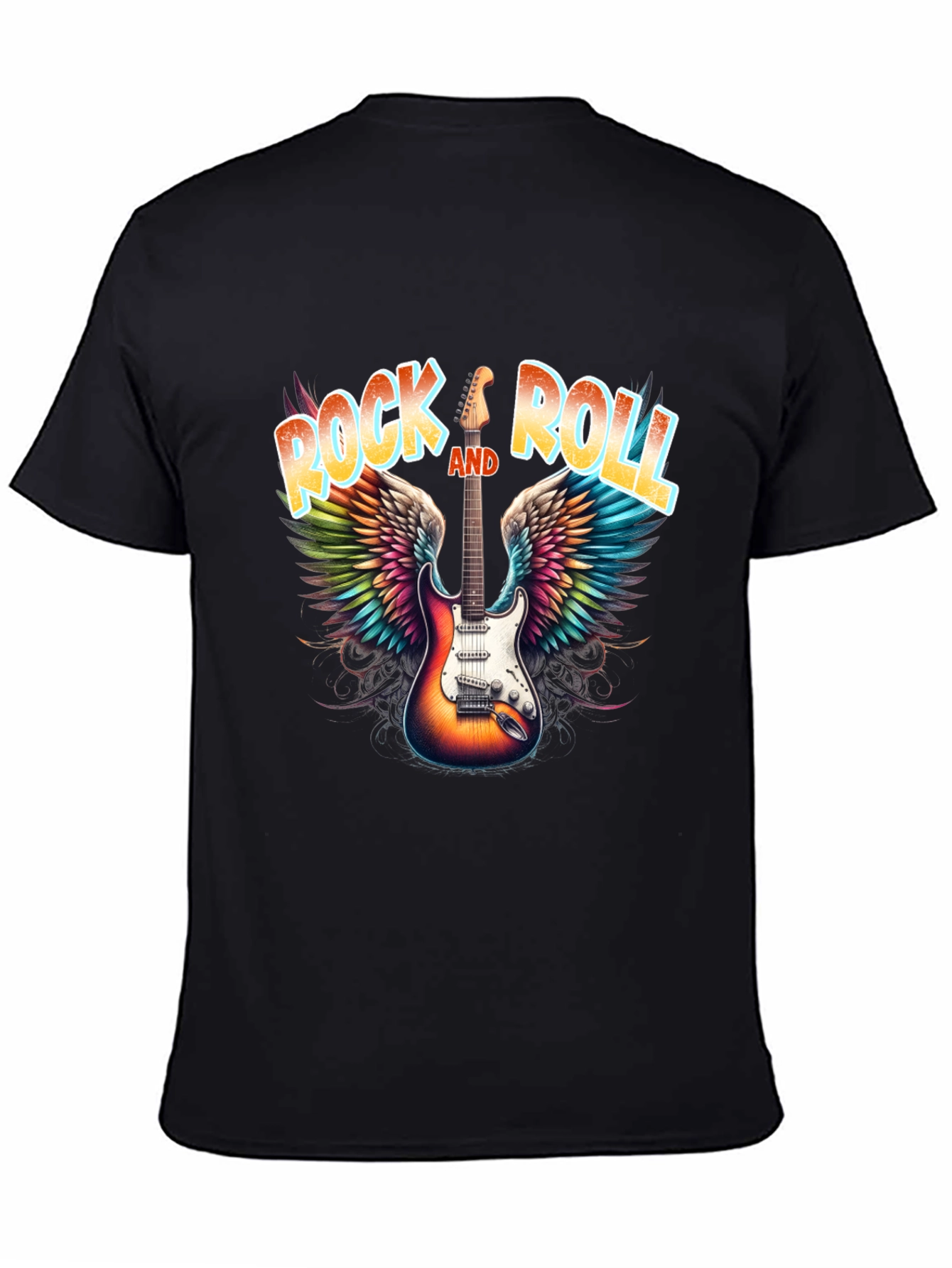 Rock and Roll Graphic T-Shirt