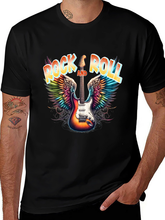 Rock and Roll Graphic T-Shirt