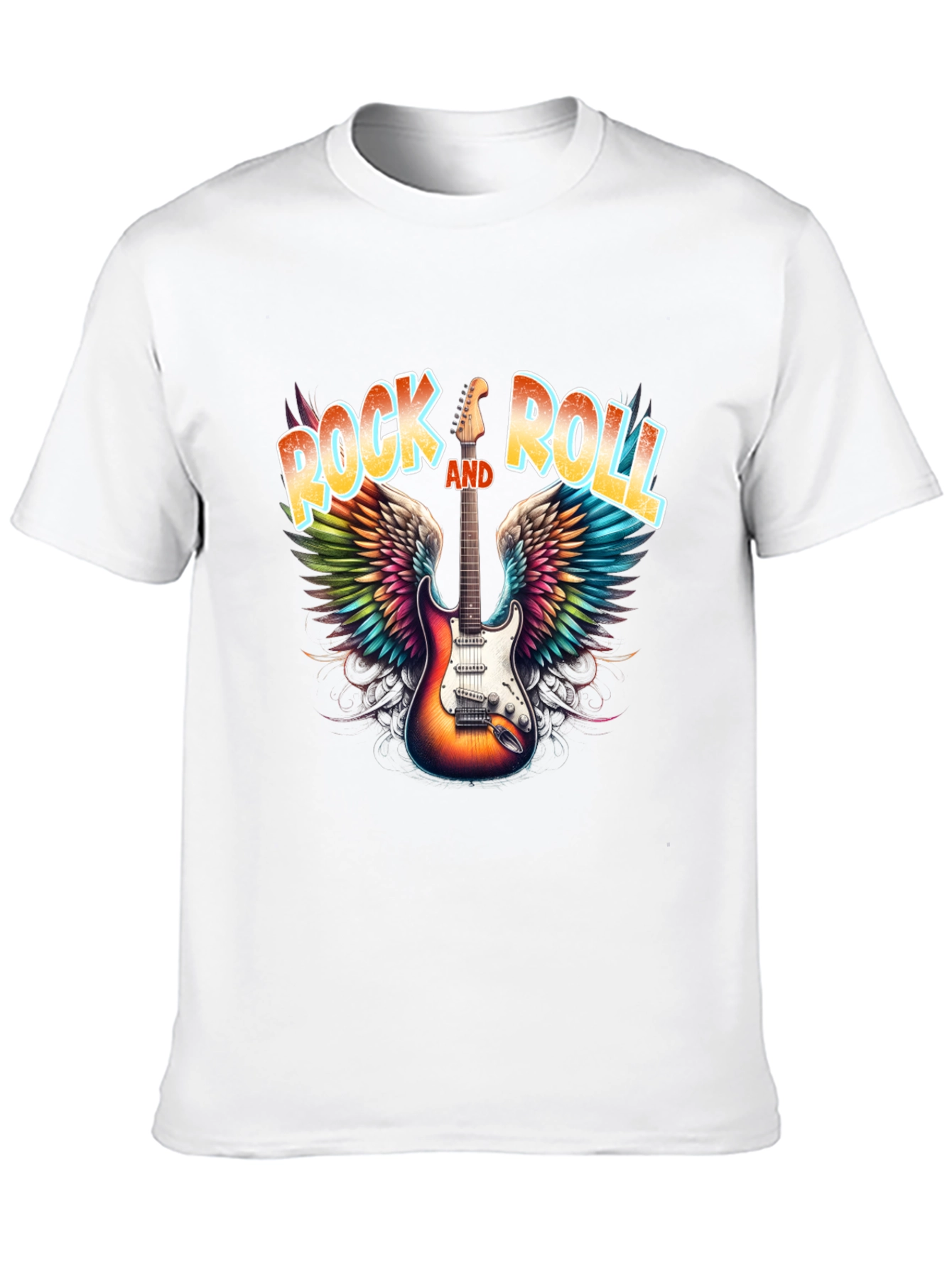 Rock and Roll Graphic T-Shirt