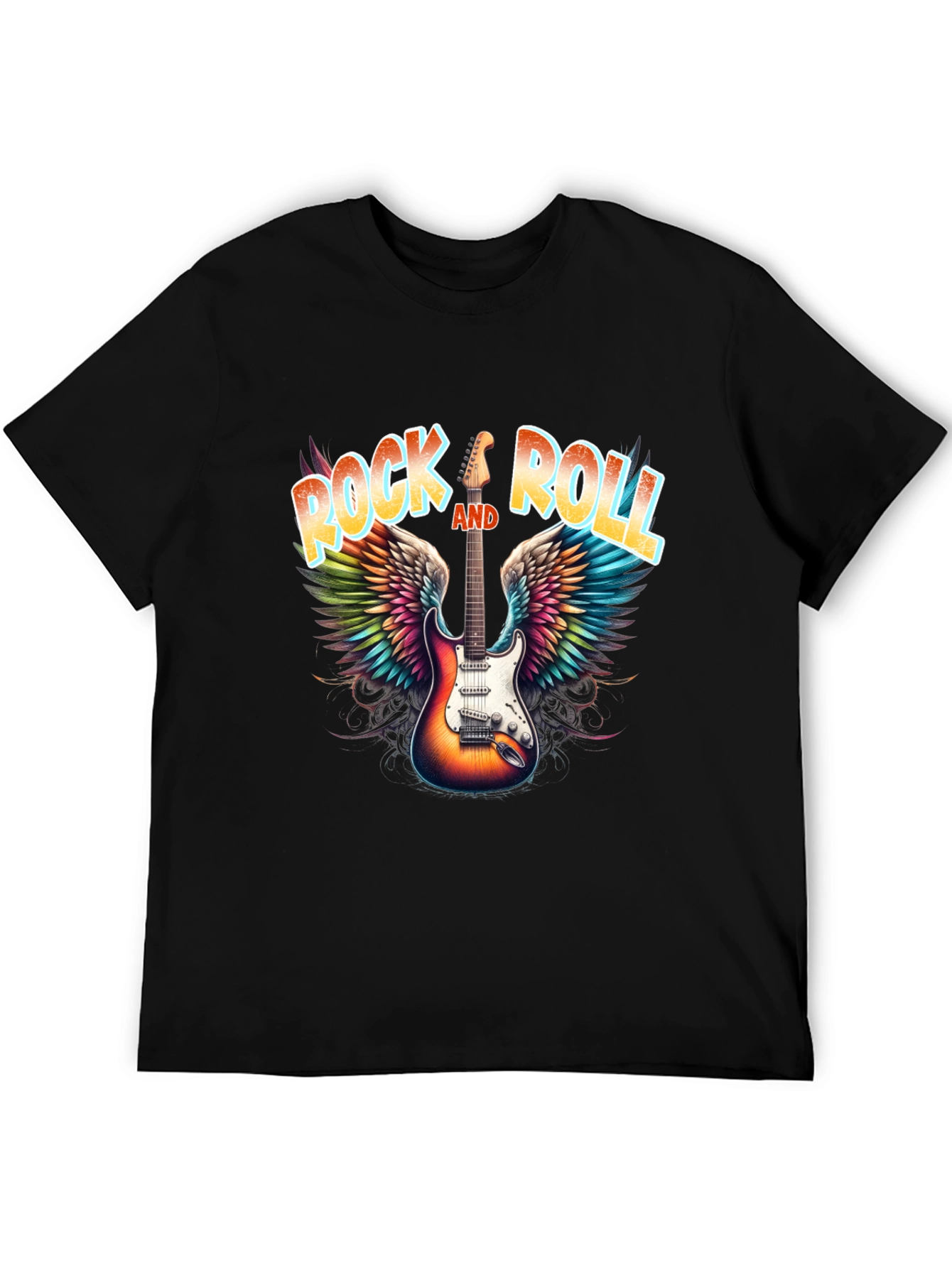 Rock and Roll Graphic T-Shirt