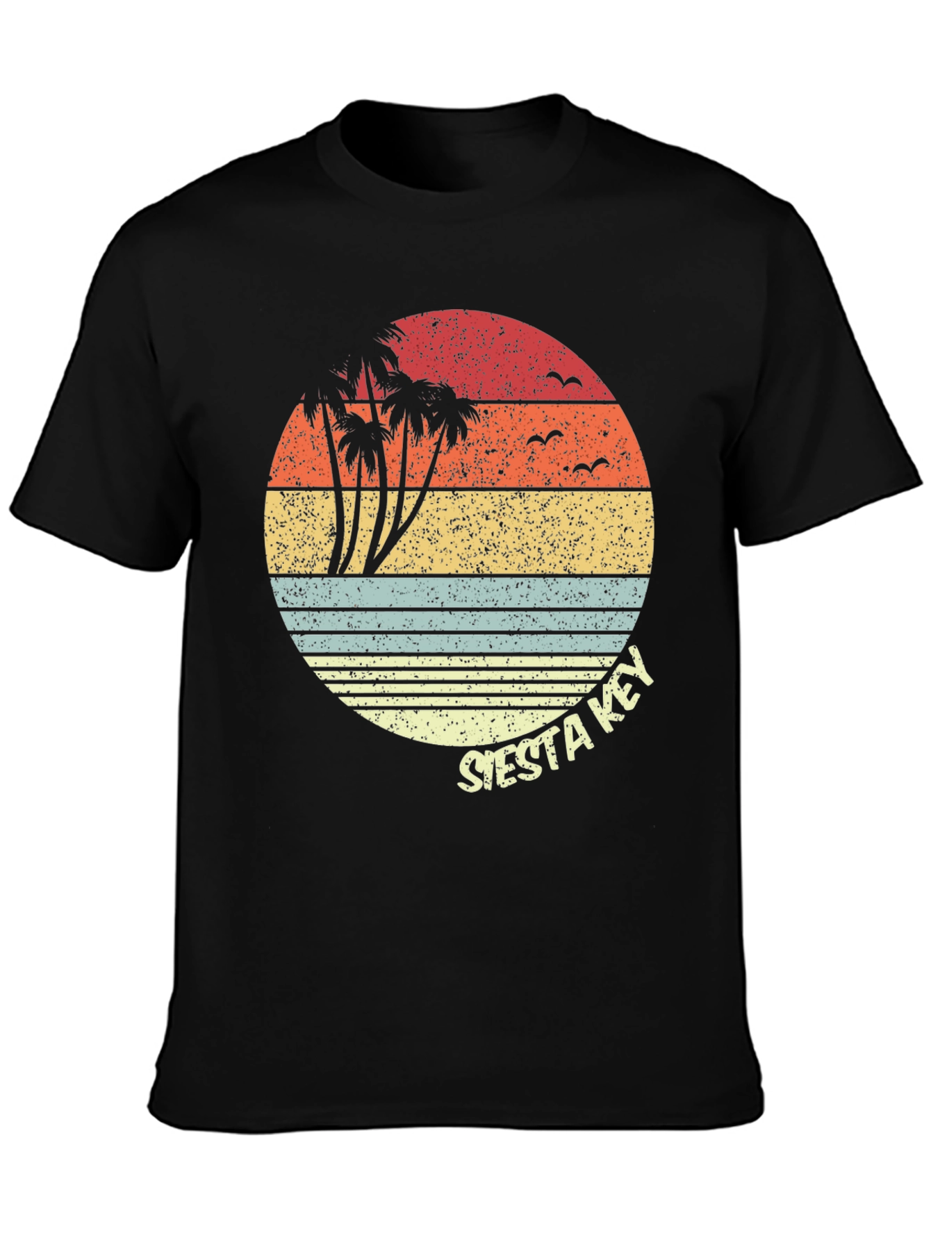 Siesta Key Retro Graphic Tee
