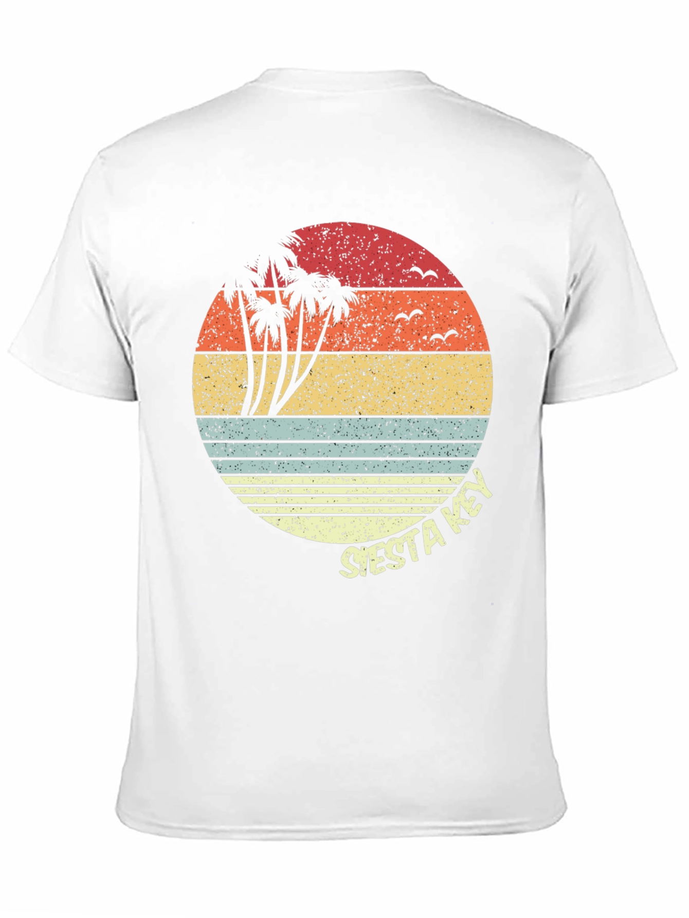 Siesta Key Retro Graphic Tee