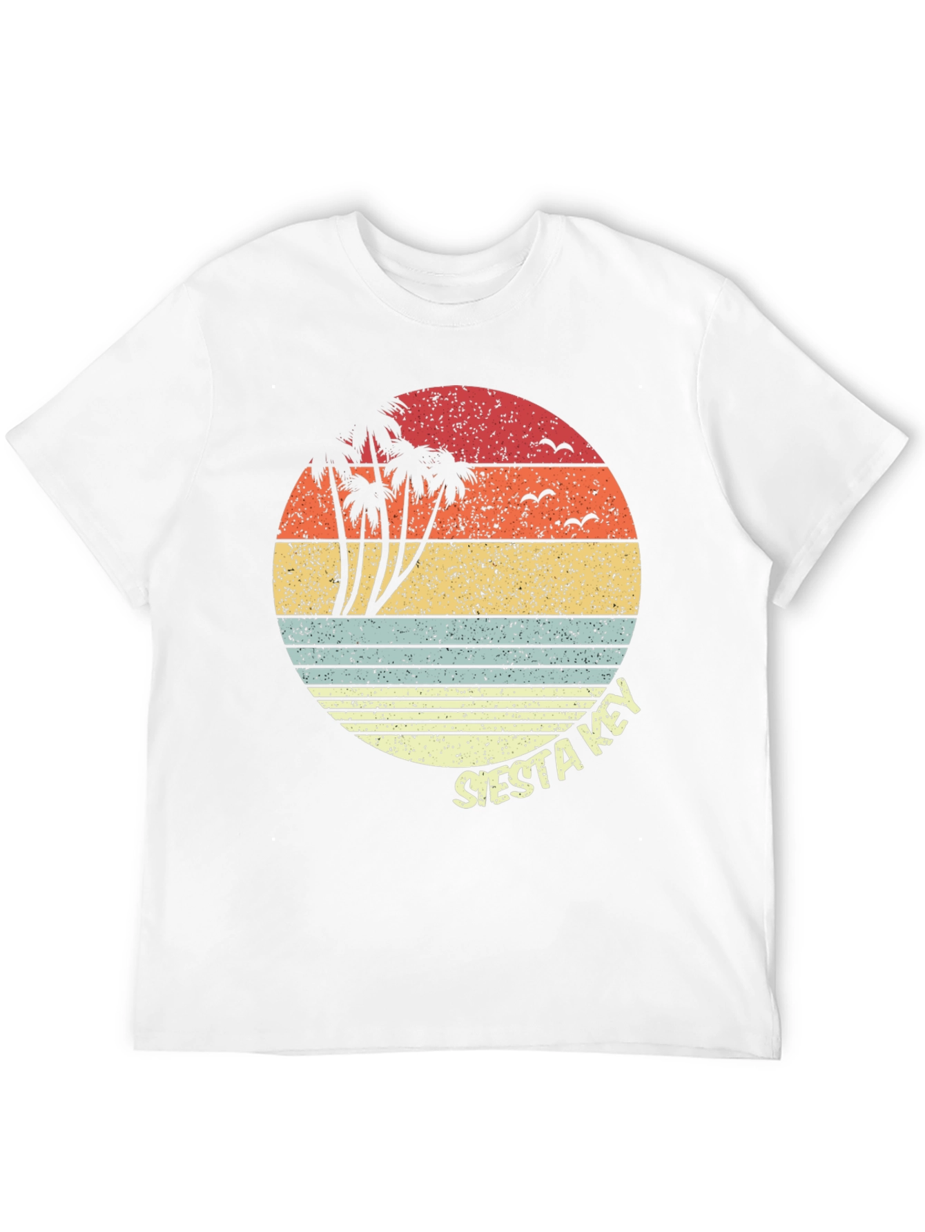 Siesta Key Retro Graphic Tee