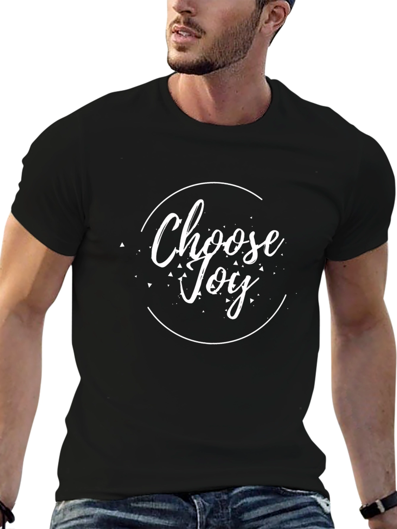 Choose Joy Black Tee