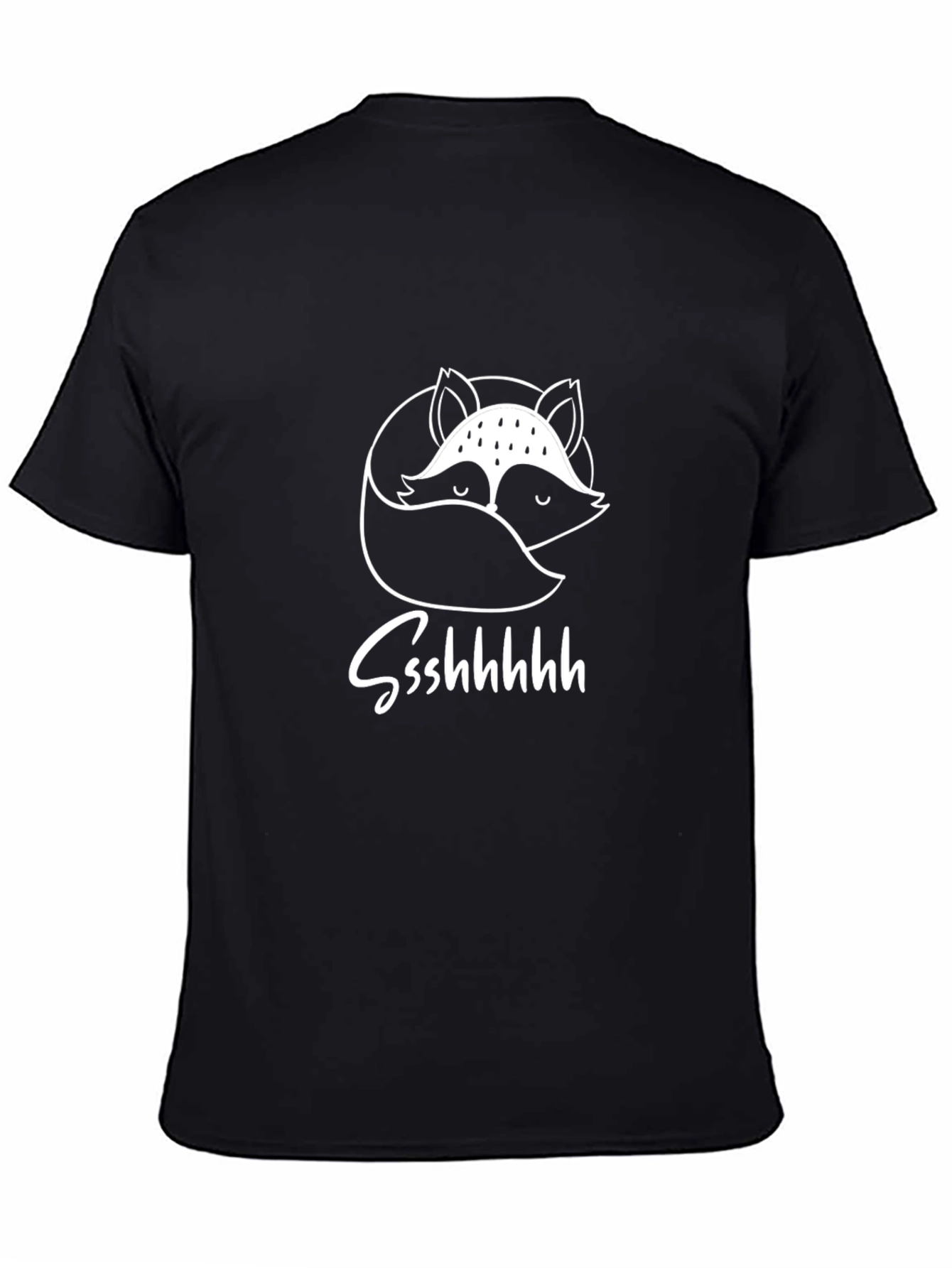 Fox Ssshhhh T-Shirt - Unisex Crew Neck Tee