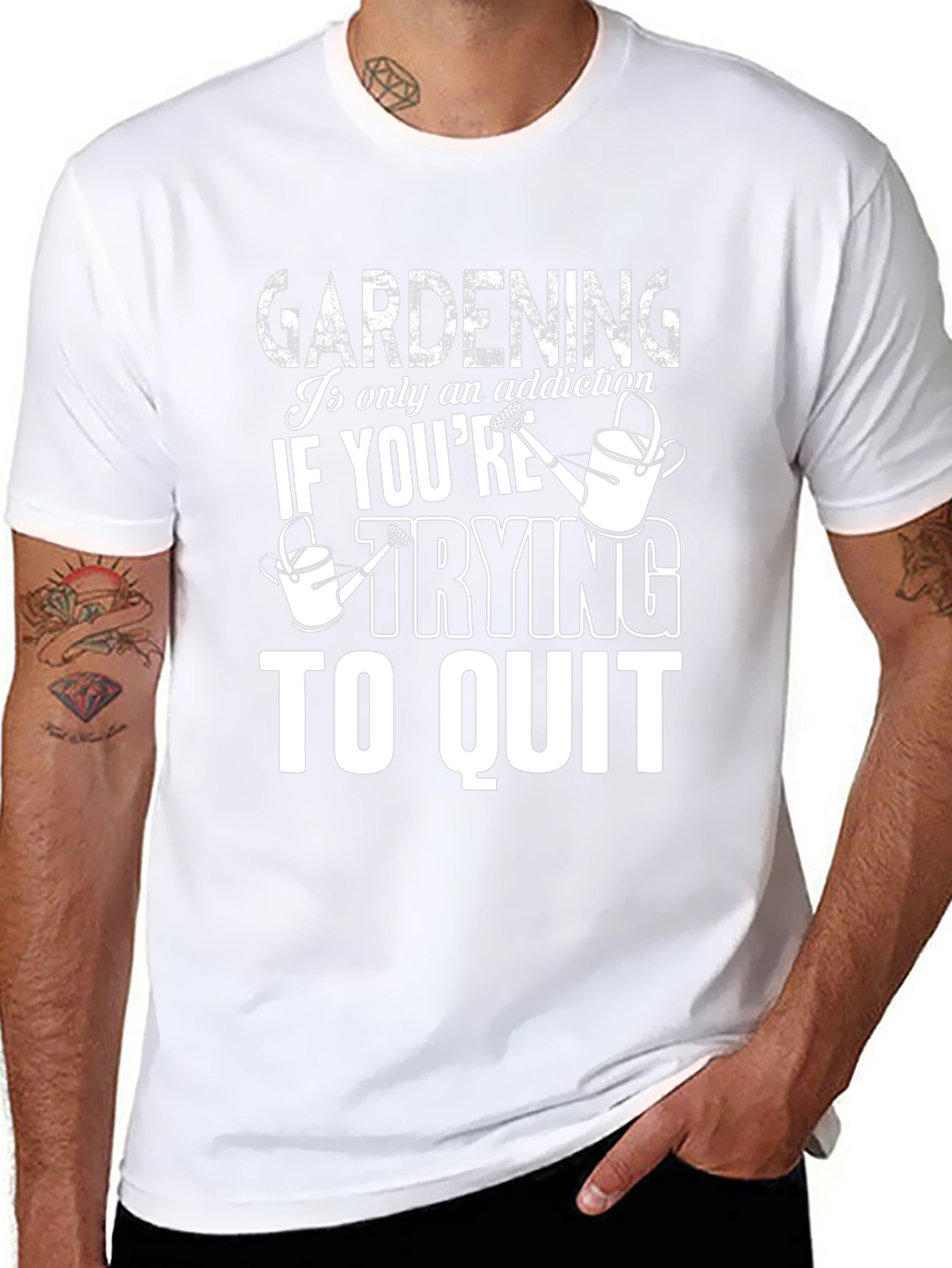 Gardening Addiction Graphic T-Shirt