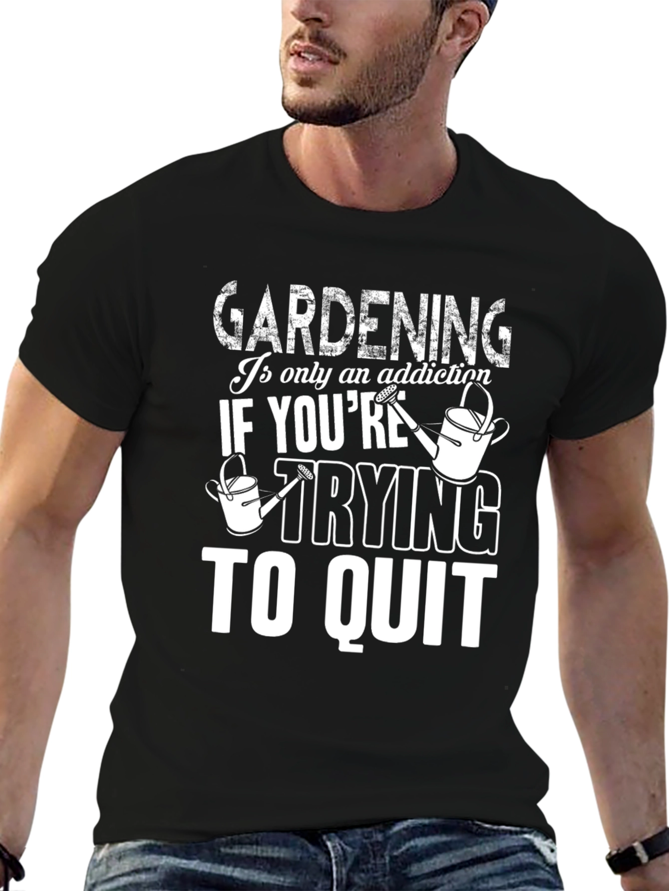 Gardening Addiction Graphic T-Shirt