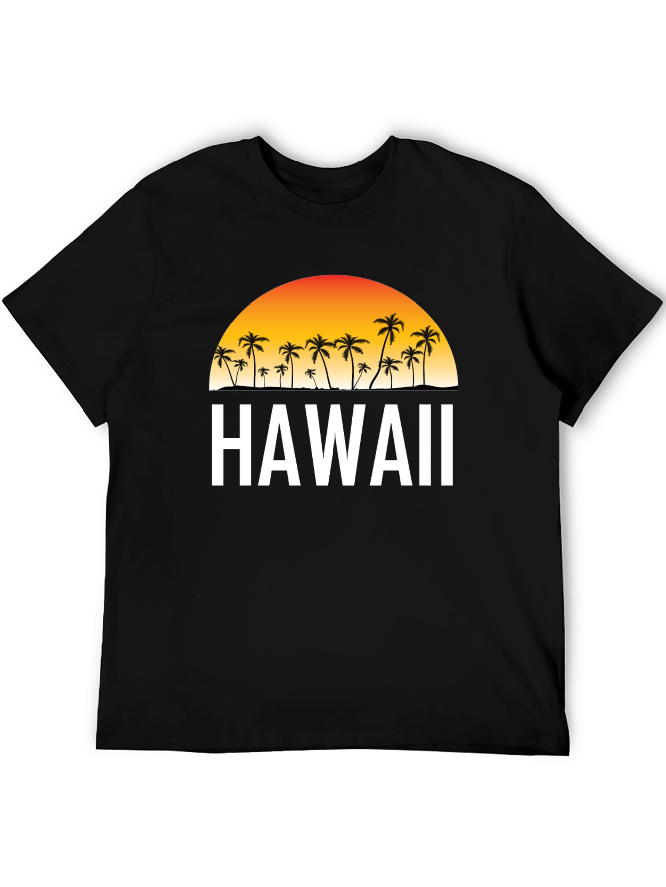 Hawaii Sunset Graphic Tee - Island Style