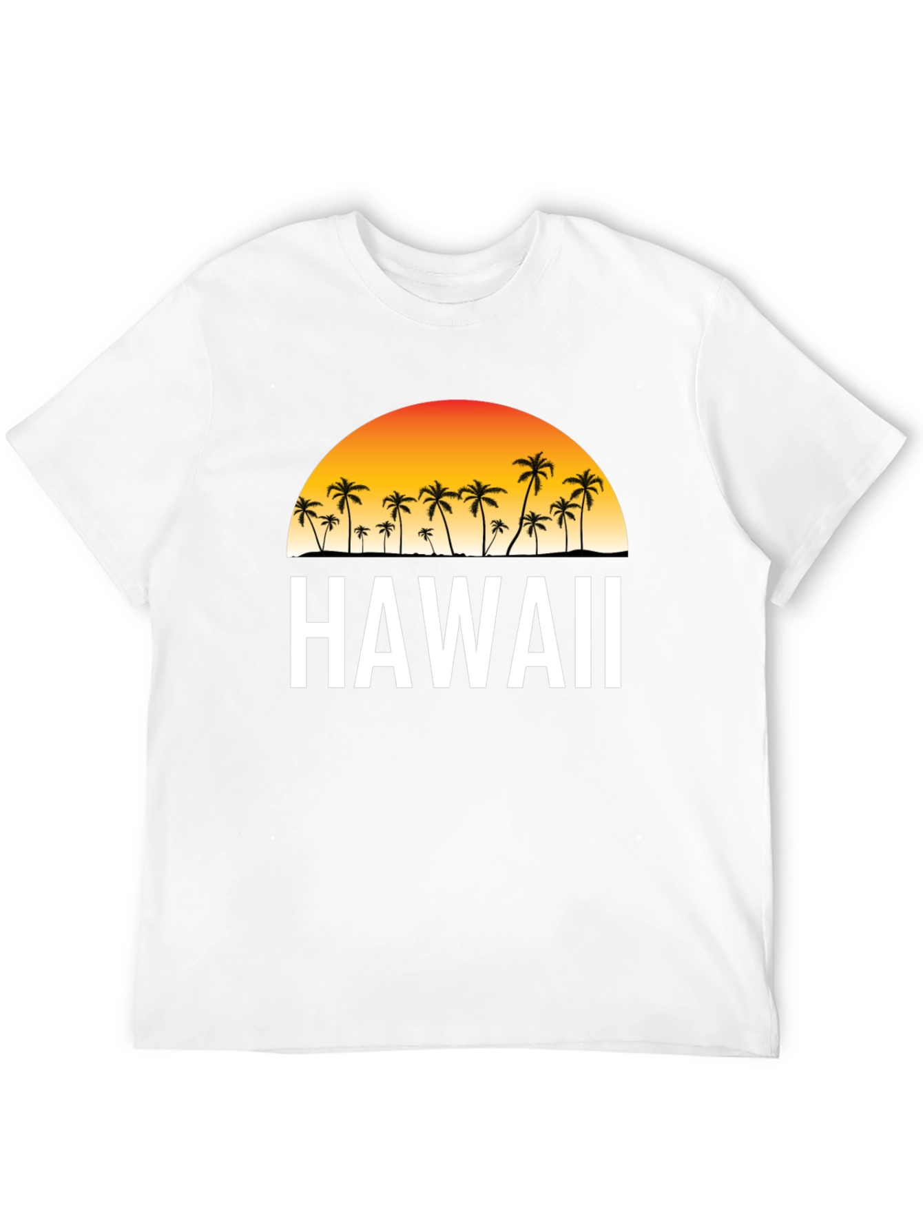 Hawaii Sunset Graphic Tee - Island Style