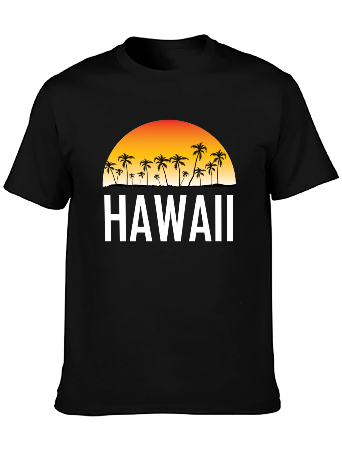 Hawaii Sunset Graphic Tee - Island Style