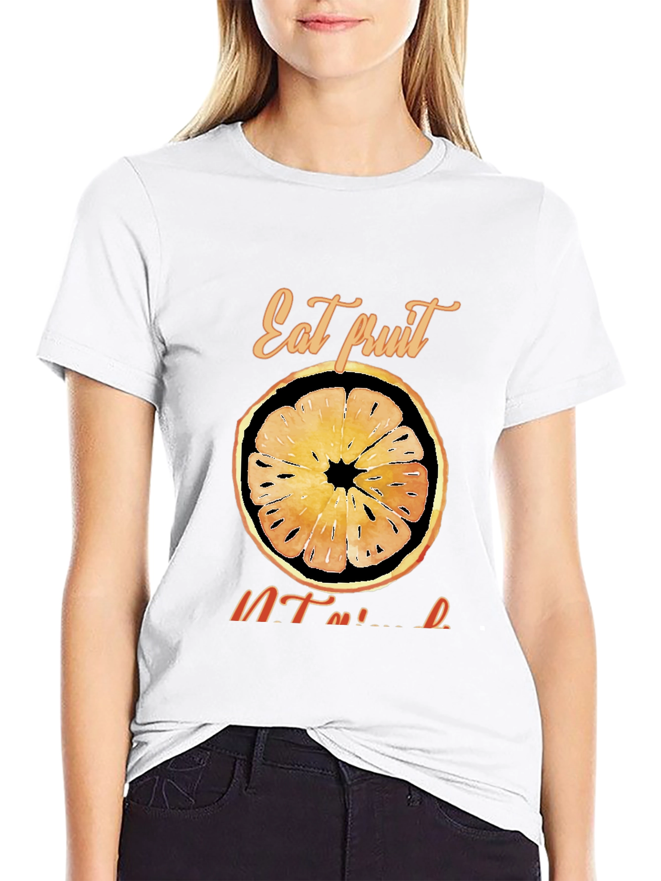 Eat Fruit T-Shirt - Vitamin C Graphic Tee