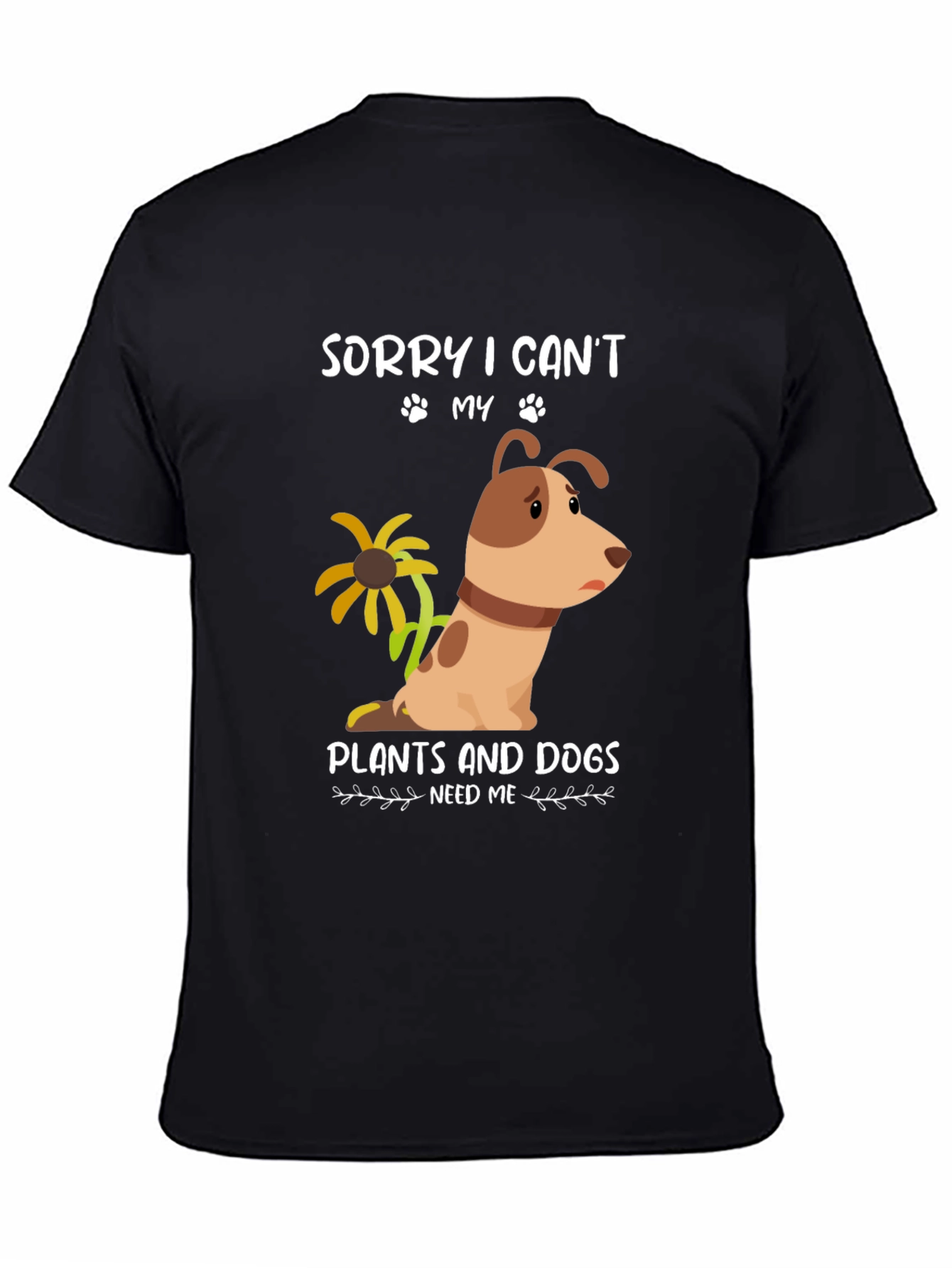 Dog and Plant Lover T-Shirt