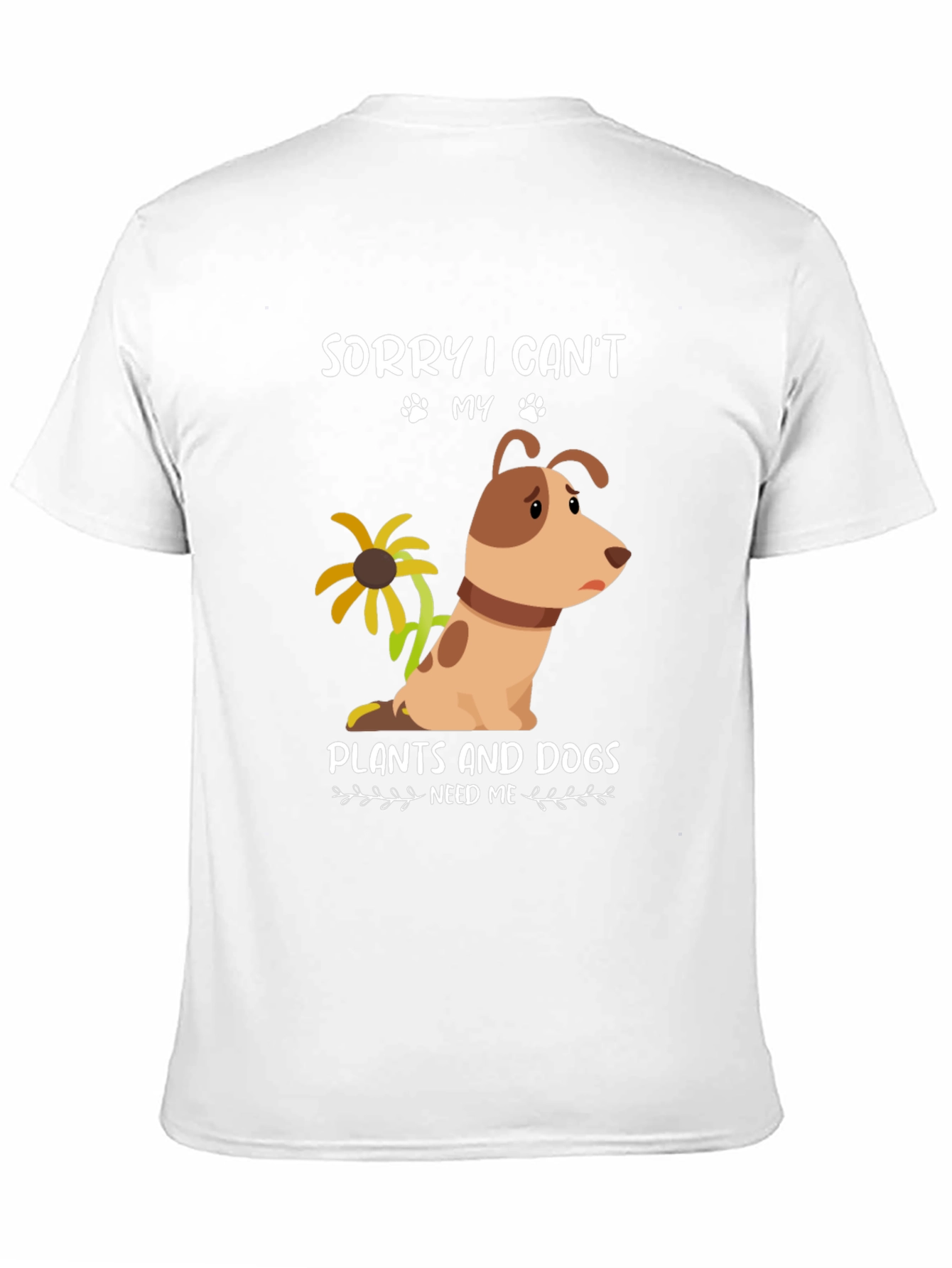 Dog and Plant Lover T-Shirt