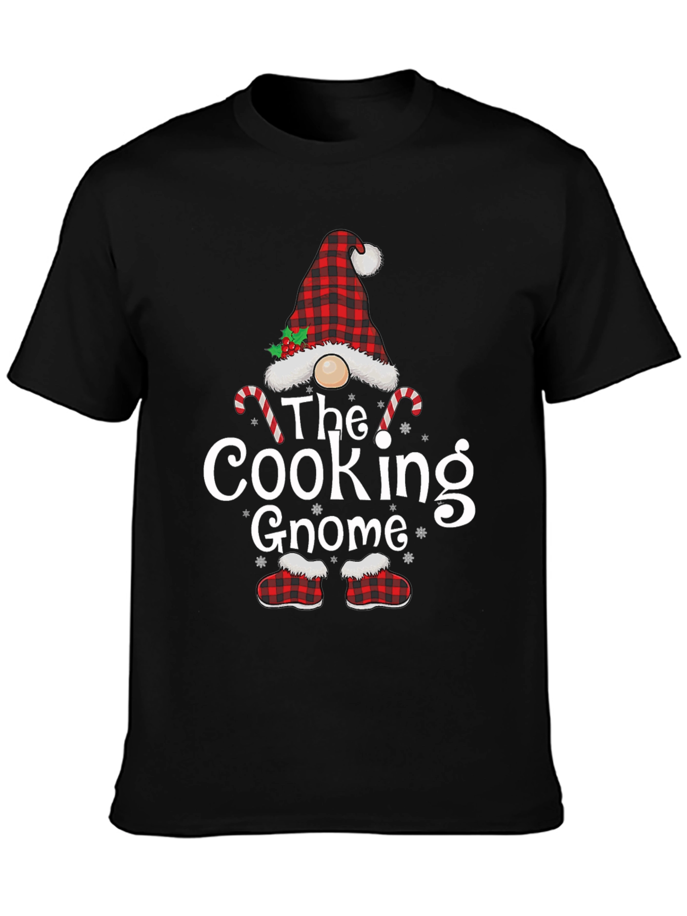 Cooking Gnome Christmas T-Shirt