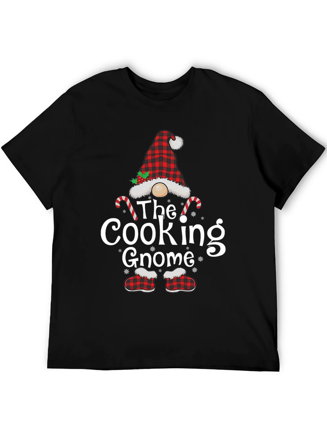 Cooking Gnome Christmas T-Shirt