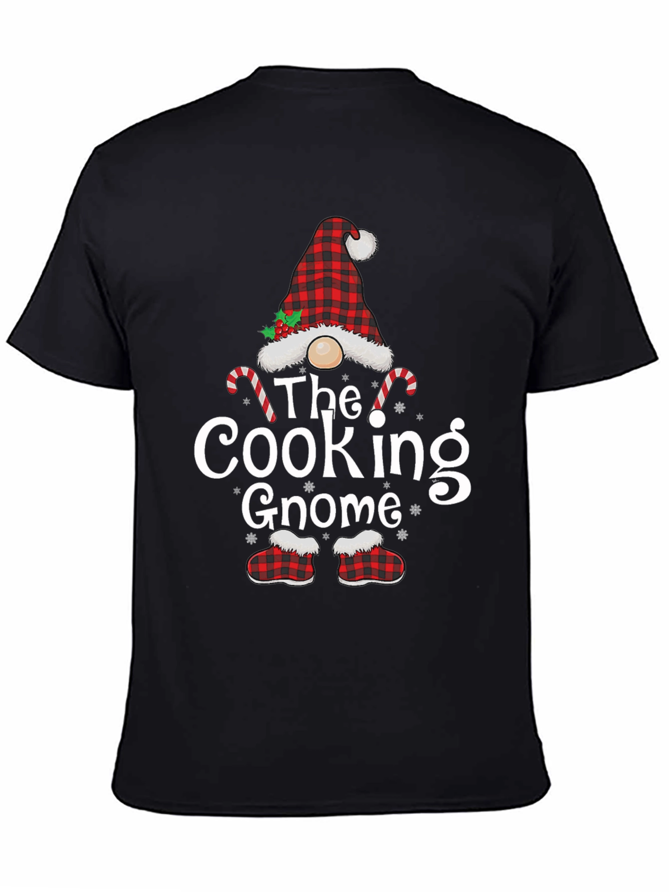Cooking Gnome Christmas T-Shirt