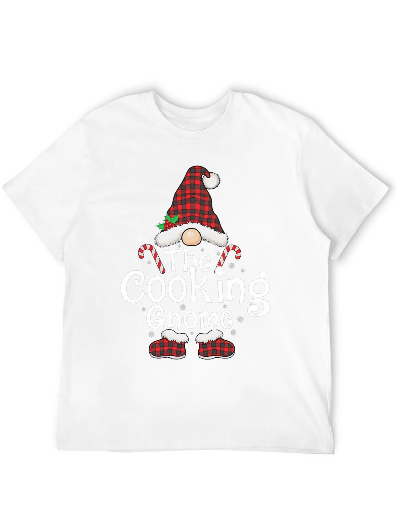 Cooking Gnome Christmas T-Shirt