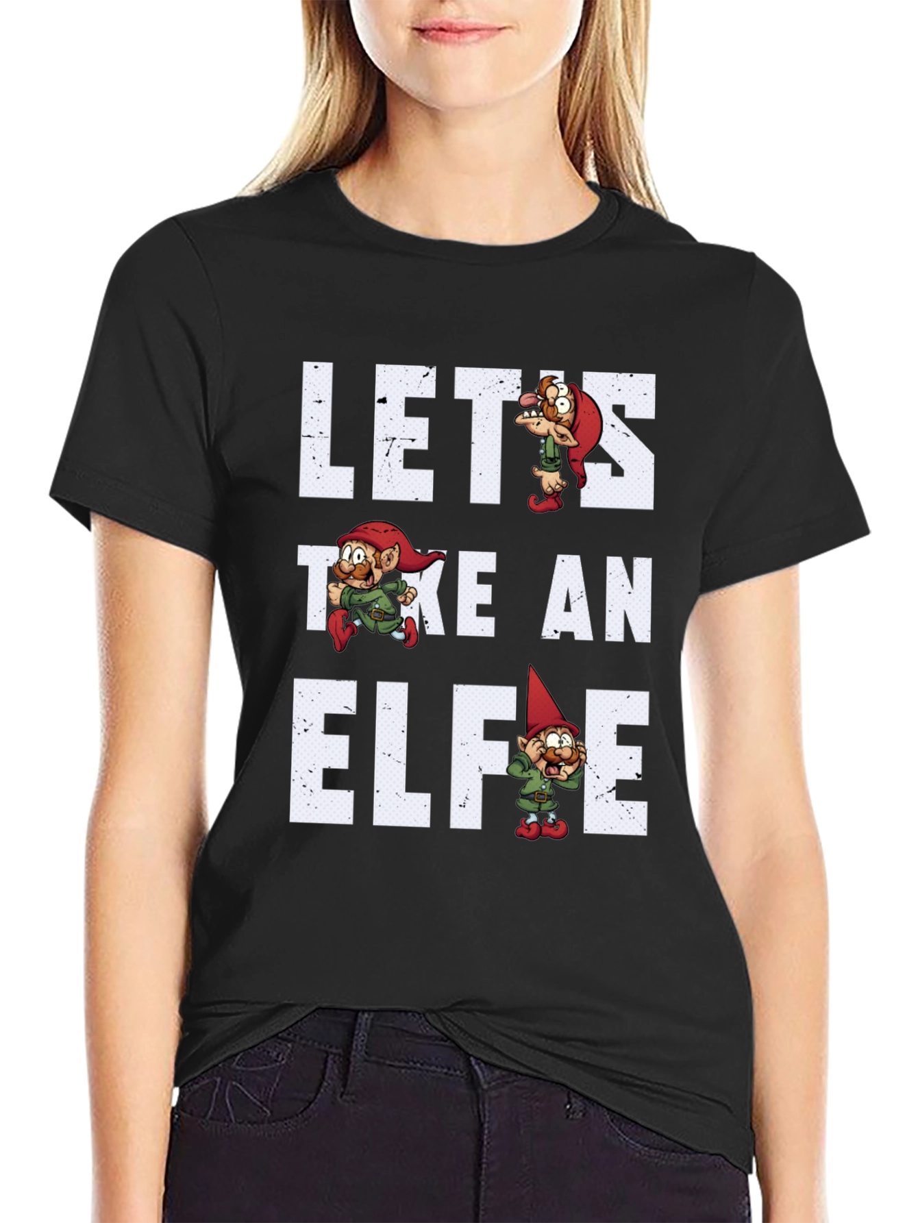 Lets Take an Elfie T-Shirt