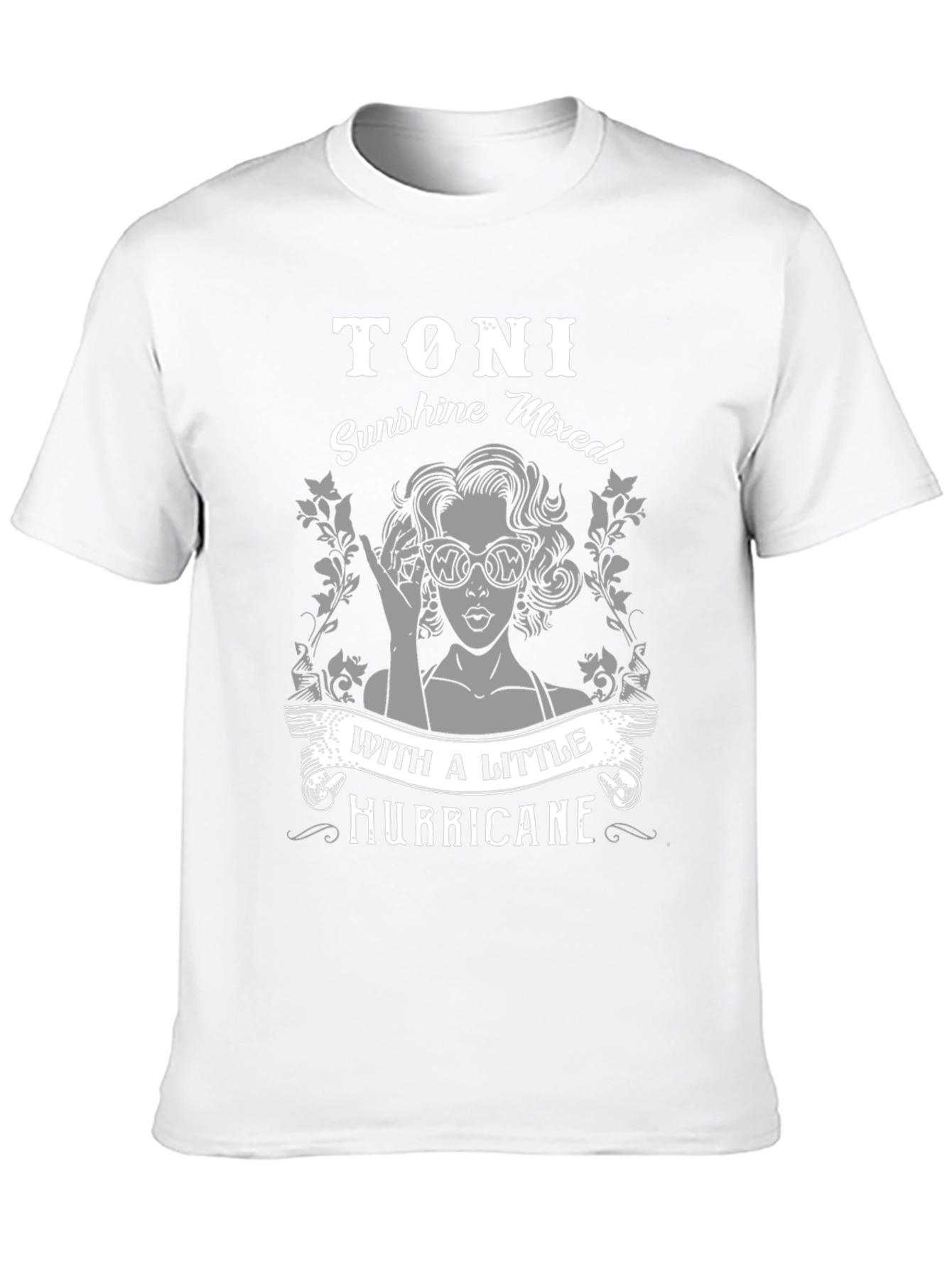Toni Sunshine & Hurricane T-Shirt - Unisex Black Tee