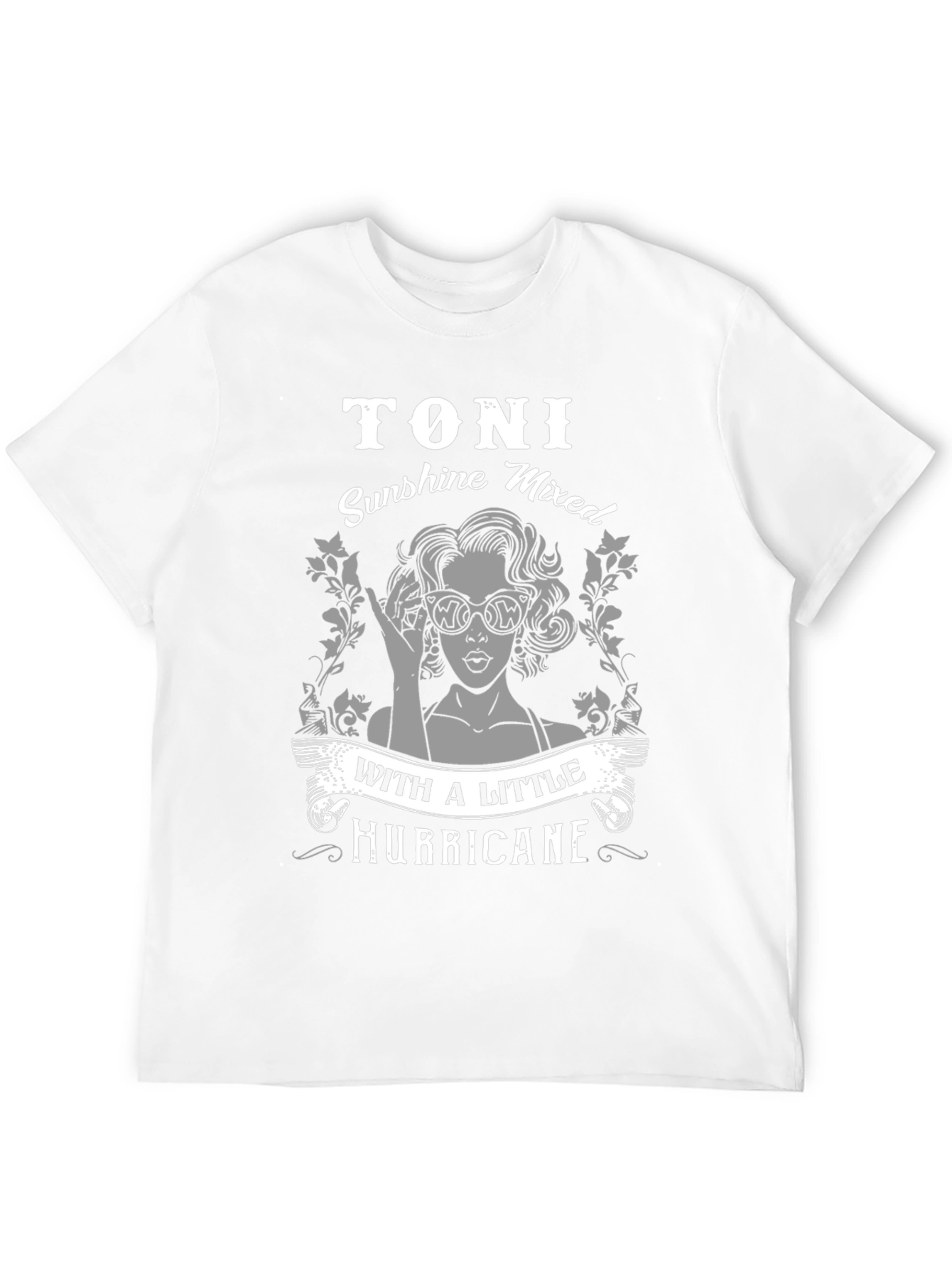 Toni Sunshine & Hurricane T-Shirt - Unisex Black Tee