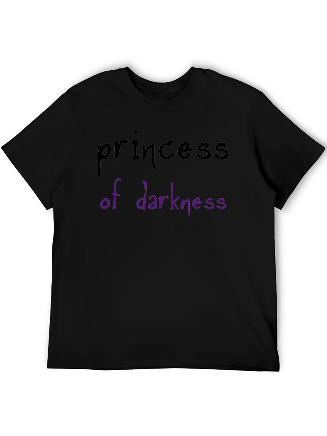Princess of Darkness Graphic Tee - Black