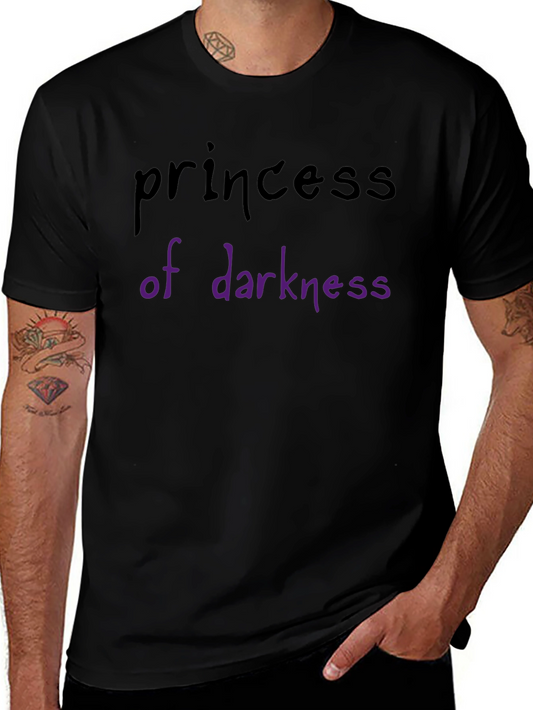 Princess of Darkness Graphic Tee - Black