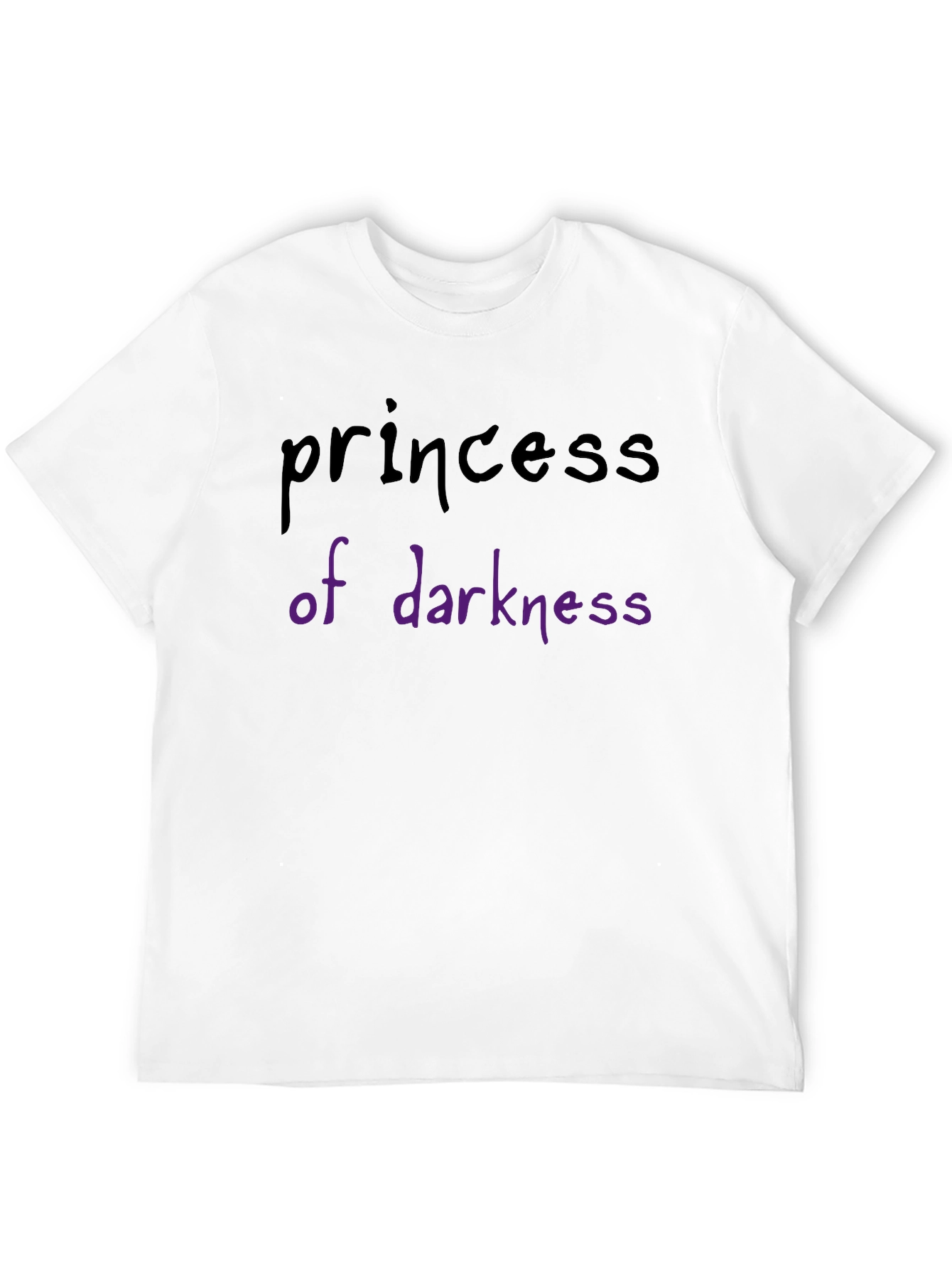 Princess of Darkness Graphic Tee - Black