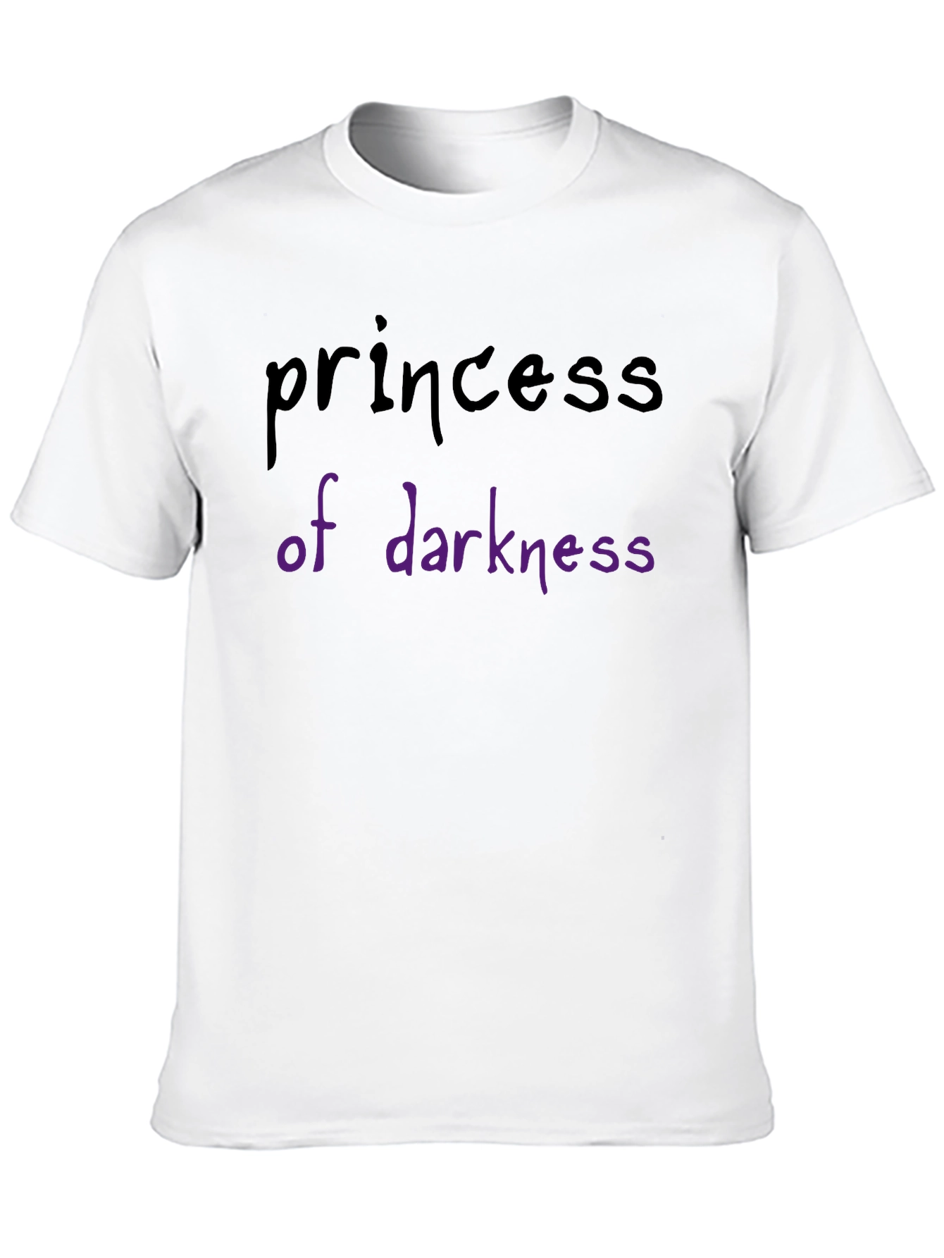 Princess of Darkness Graphic Tee - Black