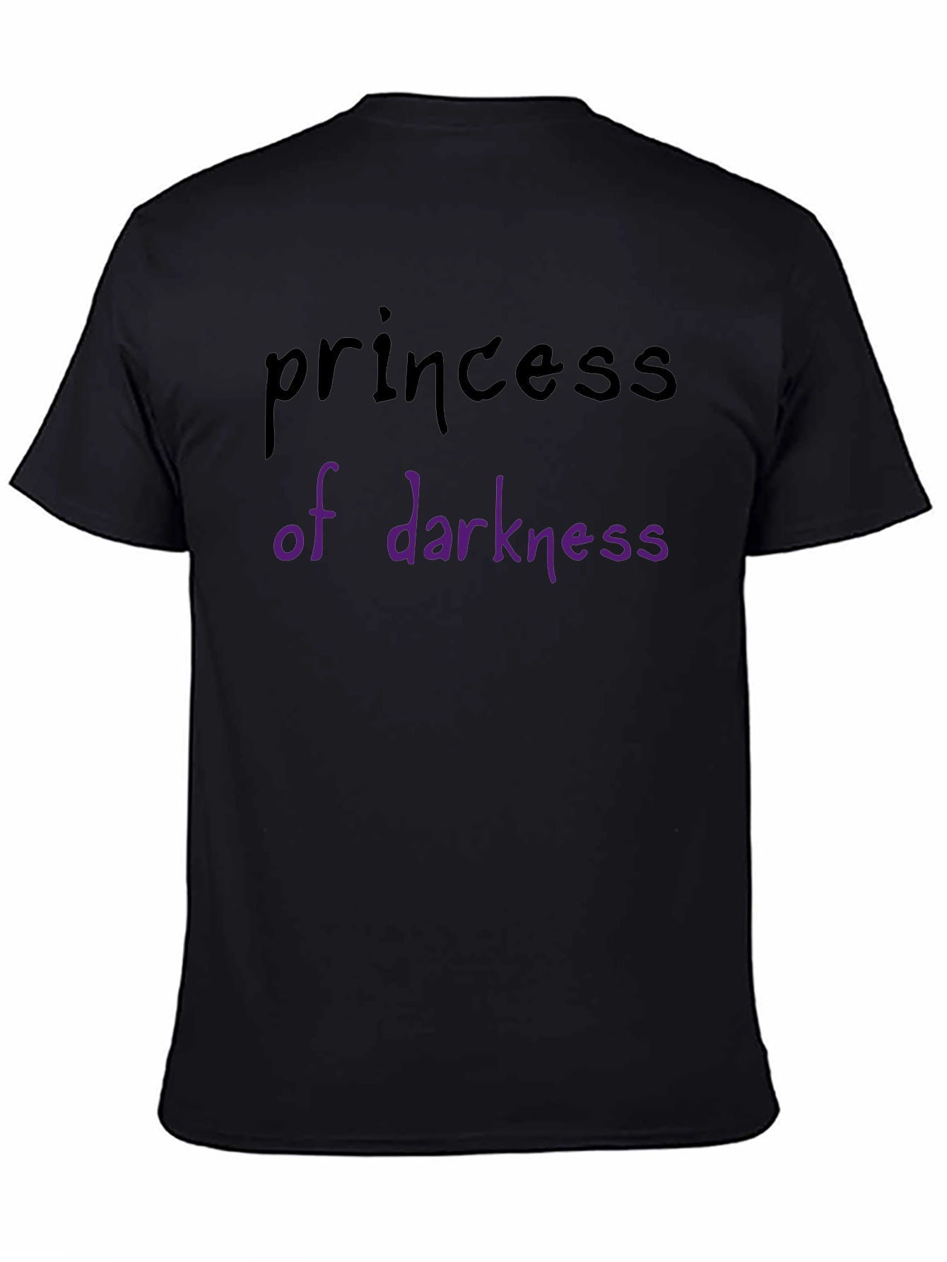 Princess of Darkness Graphic Tee - Black