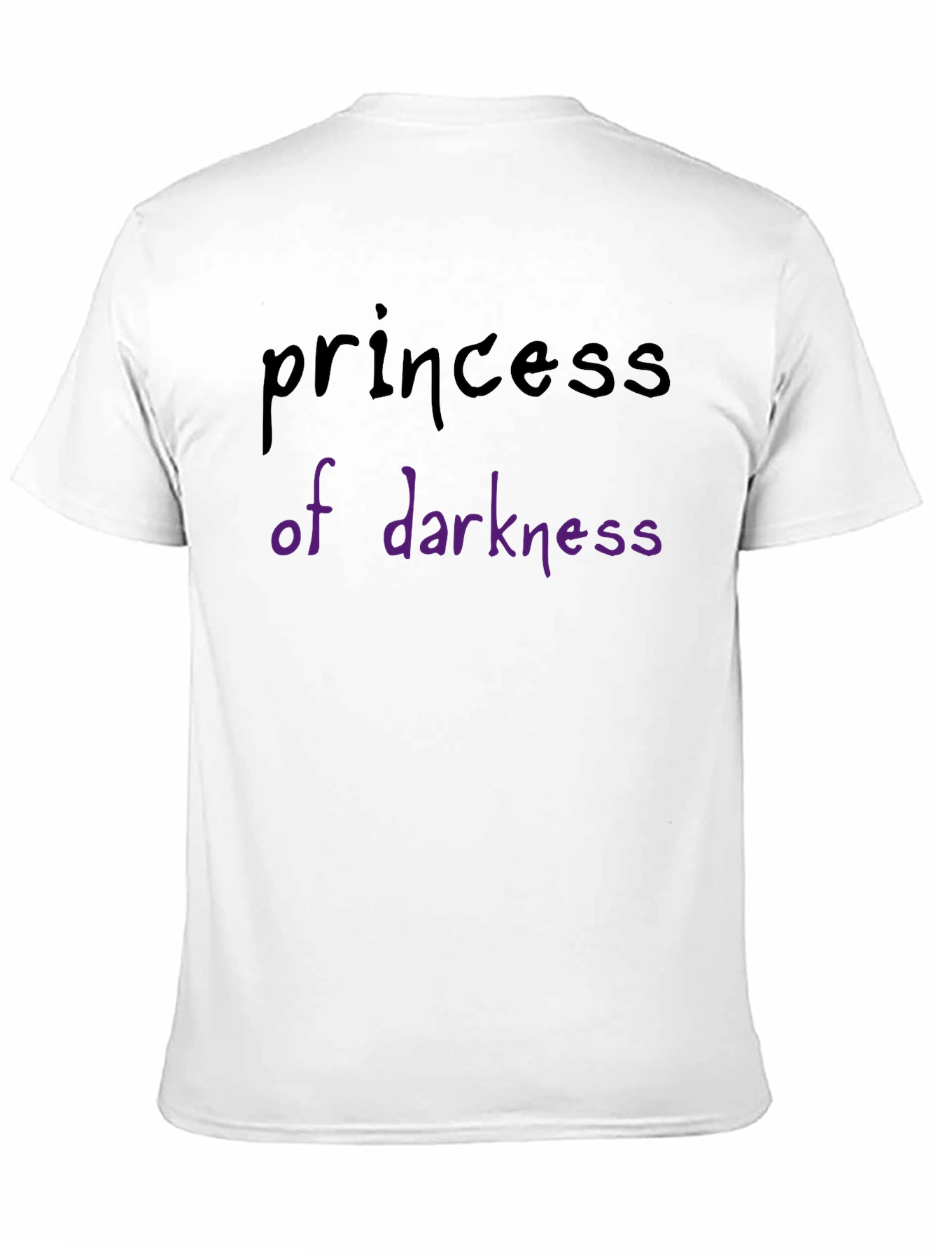 Princess of Darkness Graphic Tee - Black