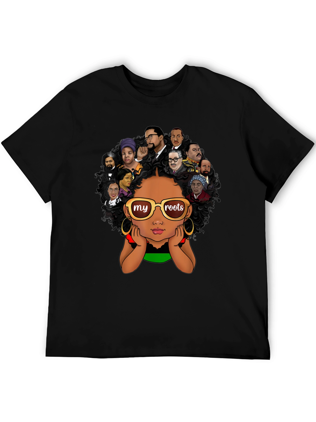 Black Pride My Roots T-Shirt