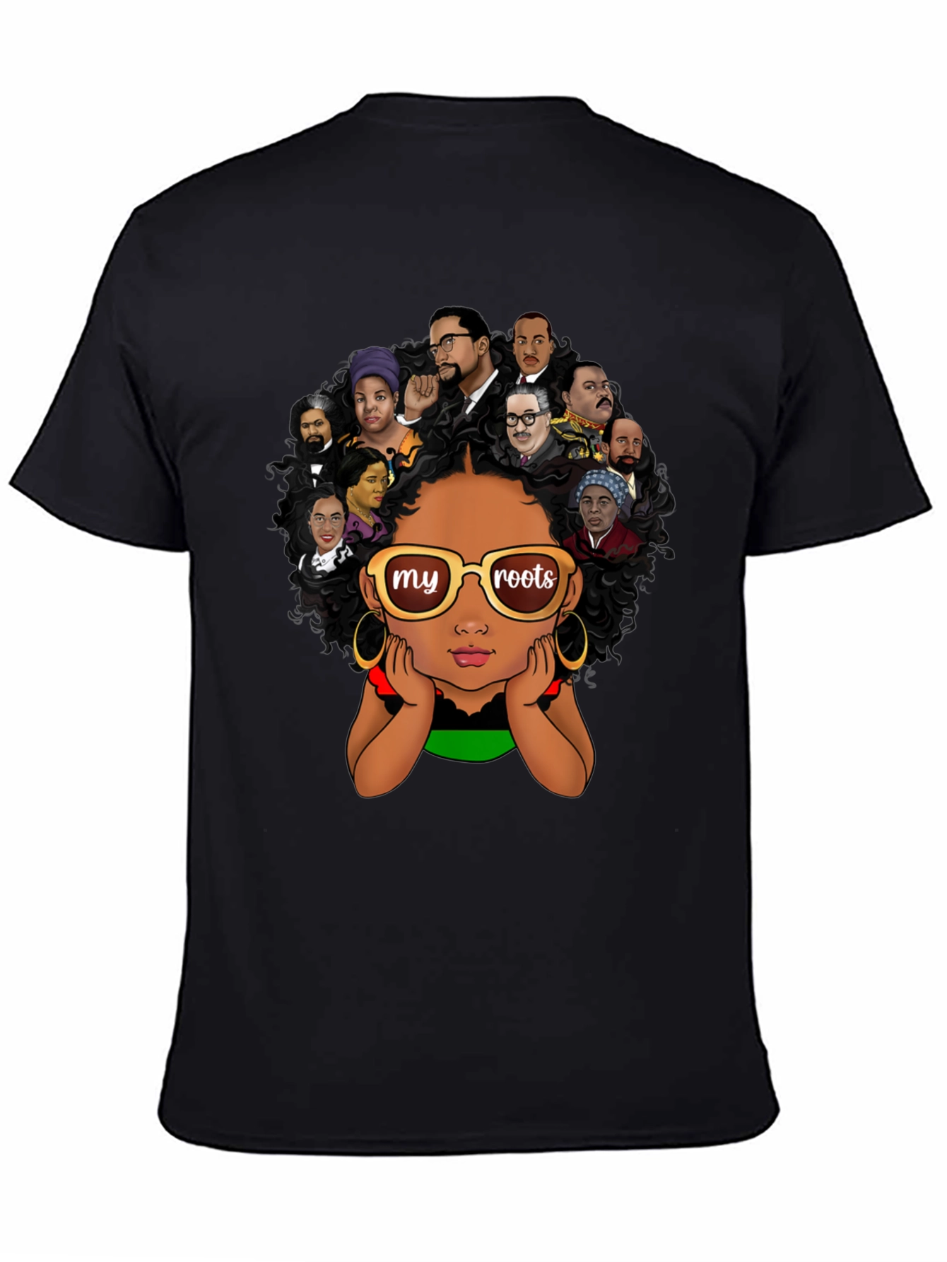 Black Pride My Roots T-Shirt