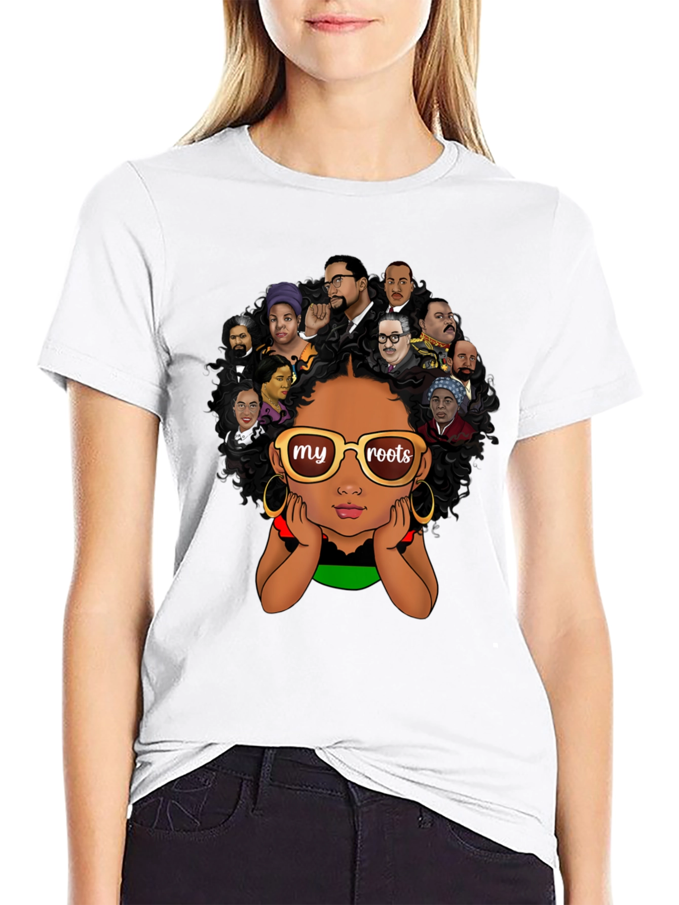 Black Pride My Roots T-Shirt