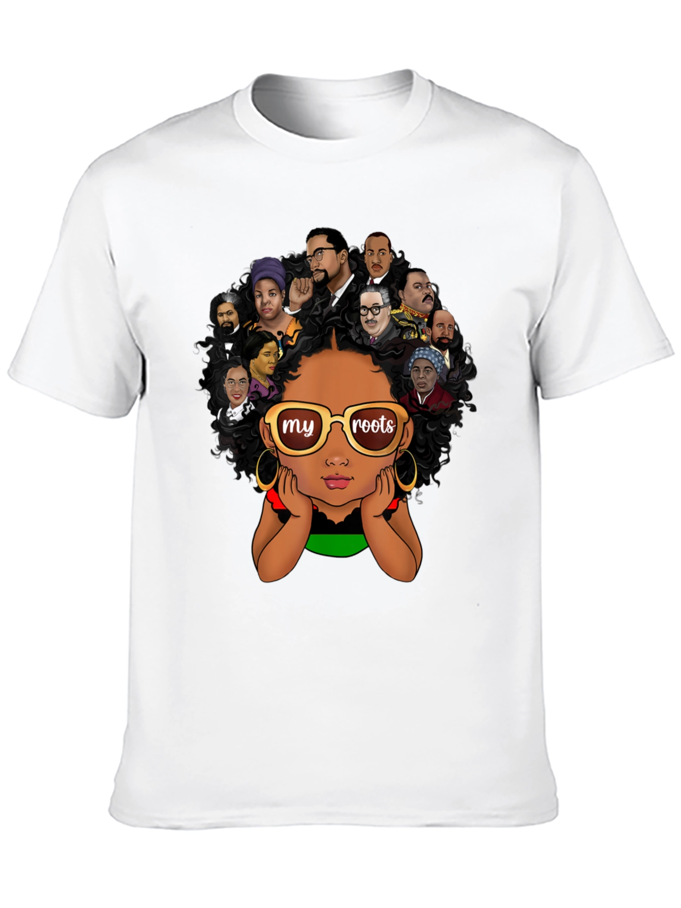 Black Pride My Roots T-Shirt