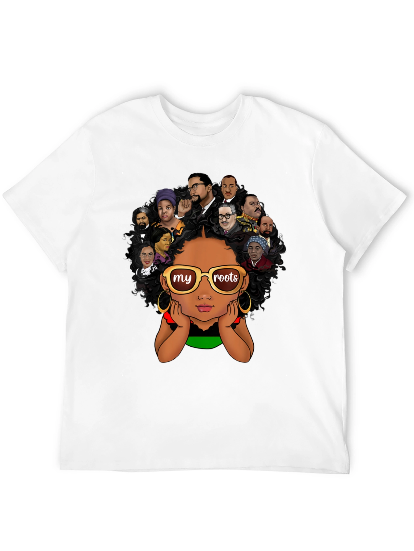 Black Pride My Roots T-Shirt