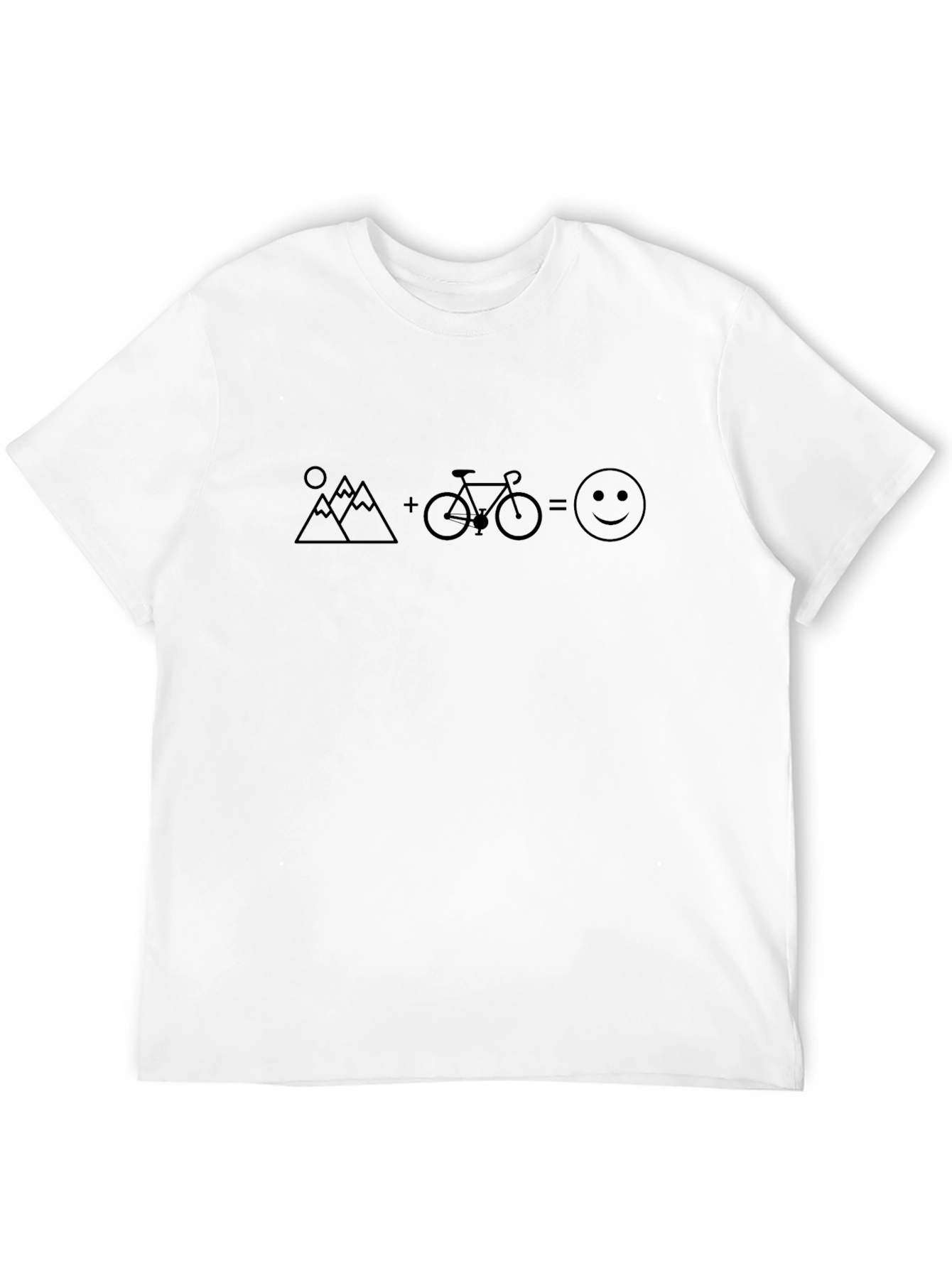 Mountain Bike Equals Happy T-Shirt