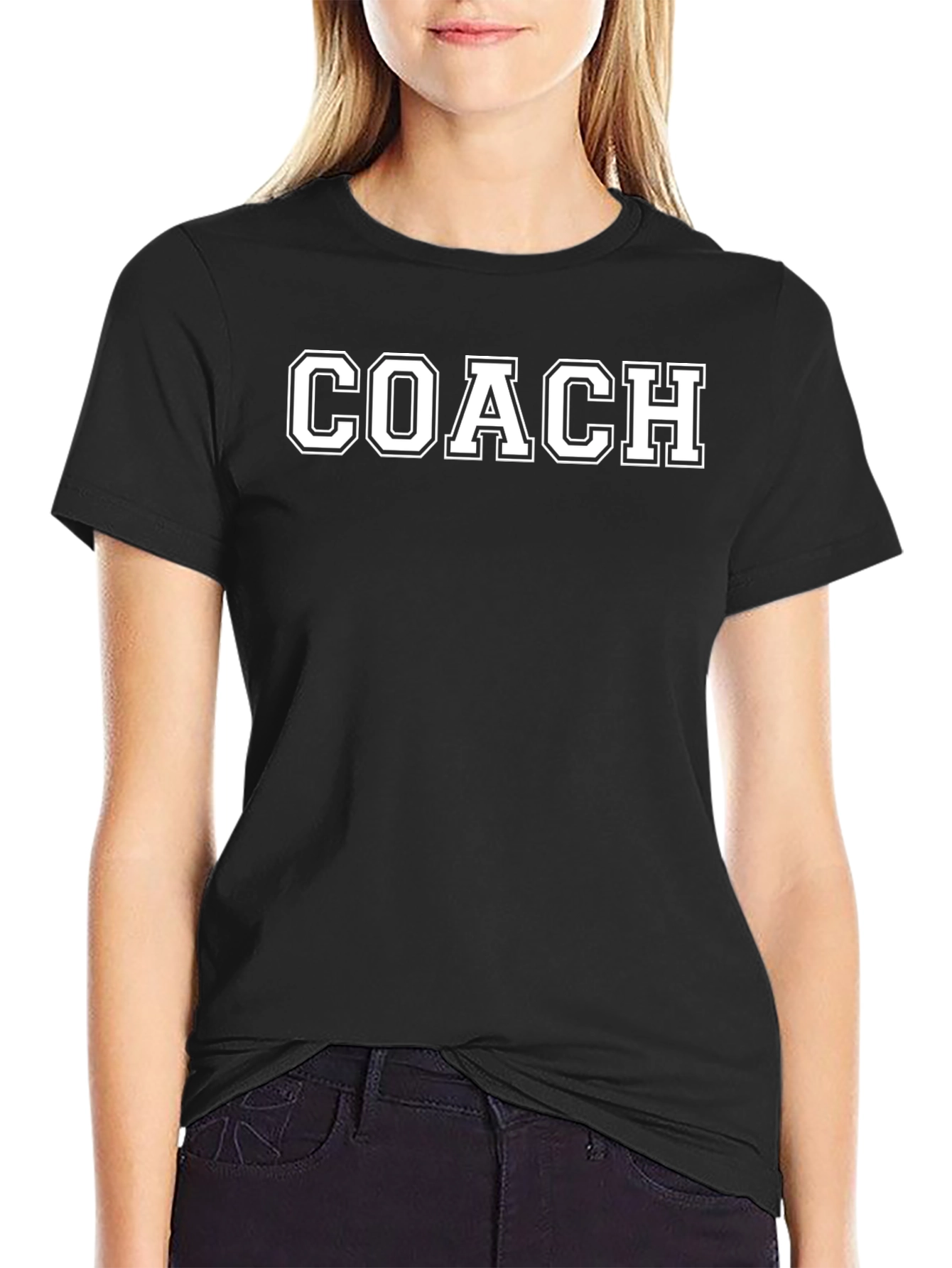 Coach Graphic T-Shirt - Black