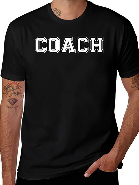 Coach Graphic T-Shirt - Black