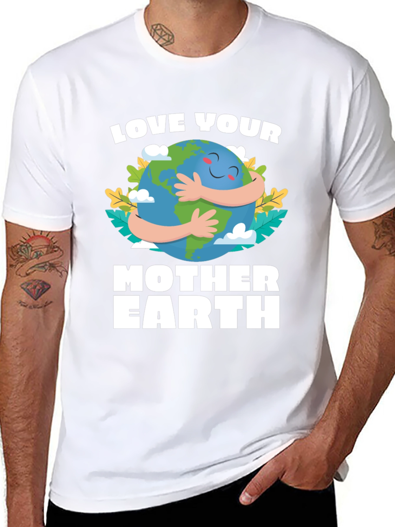 Love Your Mother Earth Graphic T-Shirt