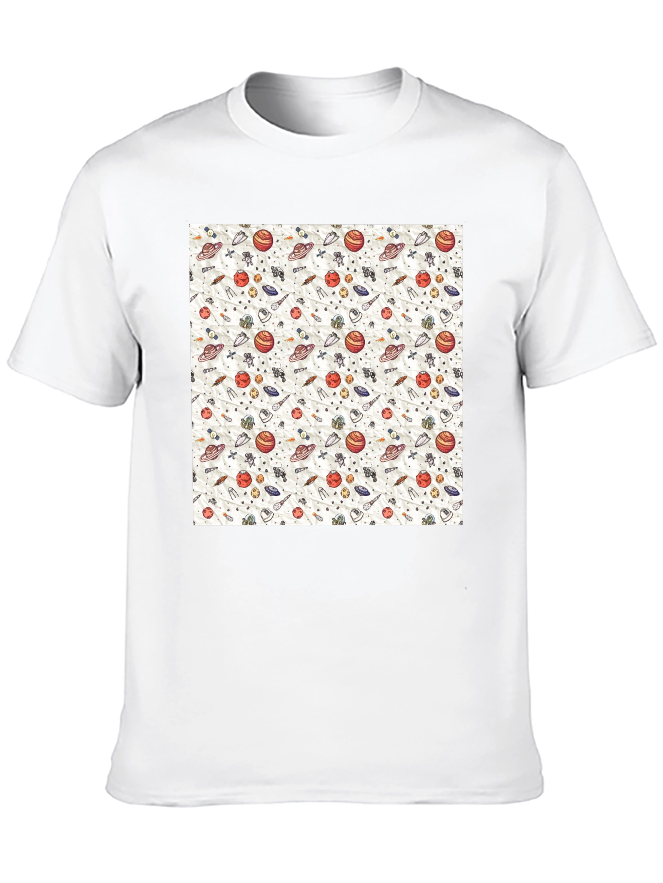 Space Pattern Graphic Tee
