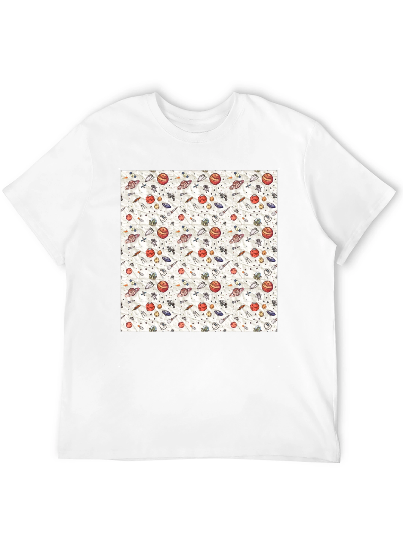 Space Pattern Graphic Tee