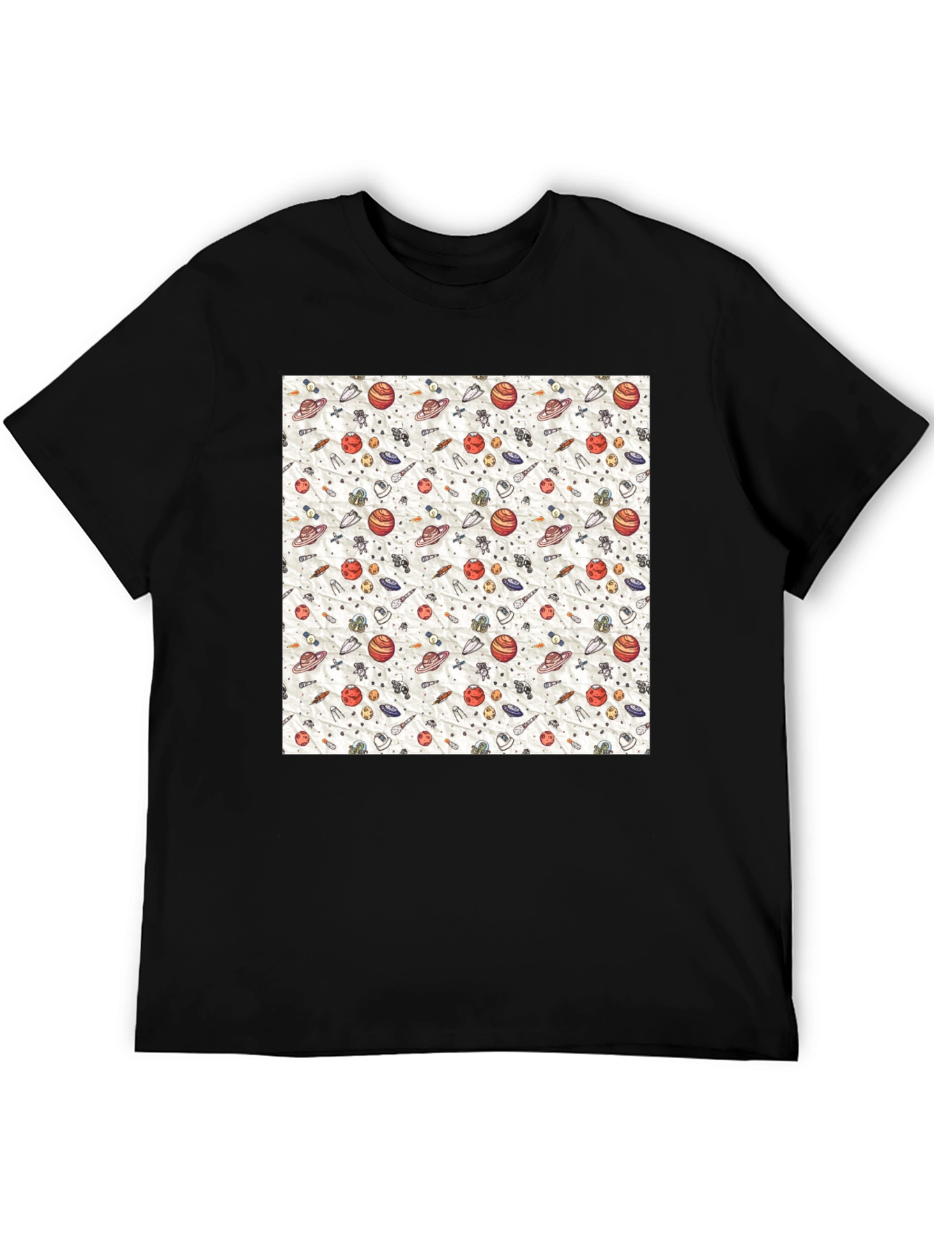 Space Pattern Graphic Tee