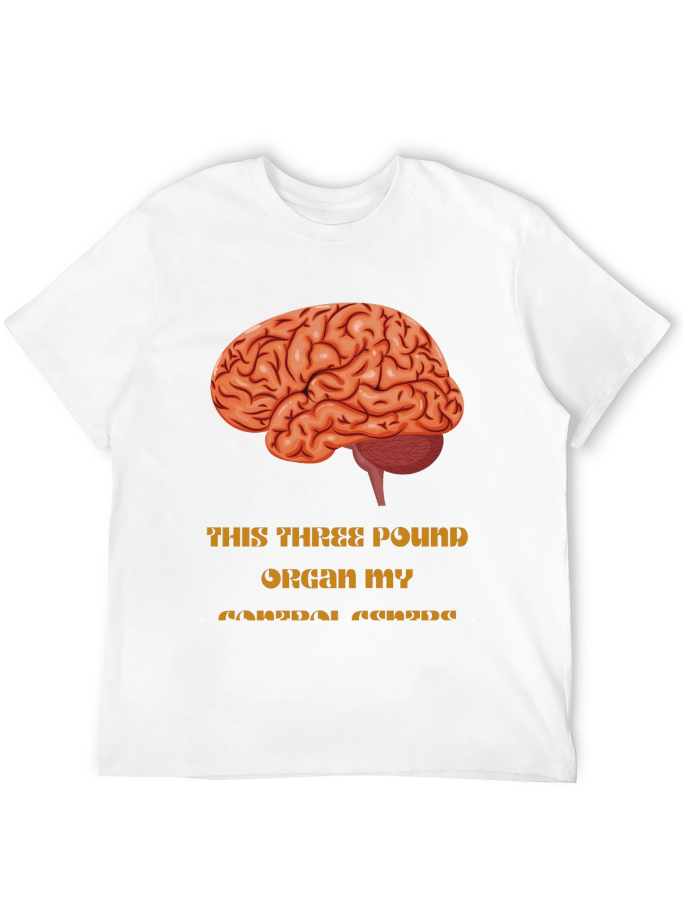 Brainpower T-Shirt:  3 Pound Organ - Apparel