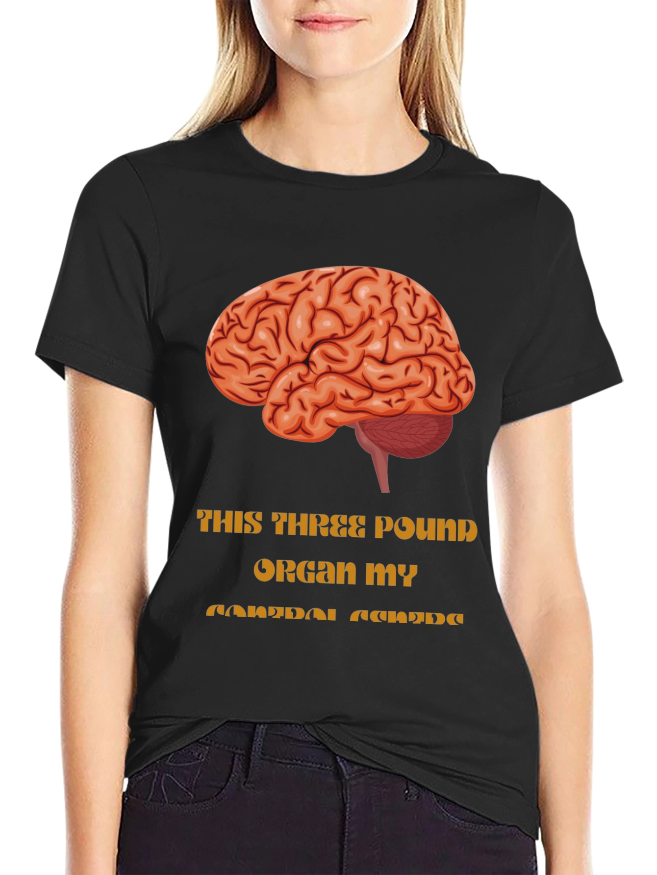 Brainpower T-Shirt:  3 Pound Organ - Apparel