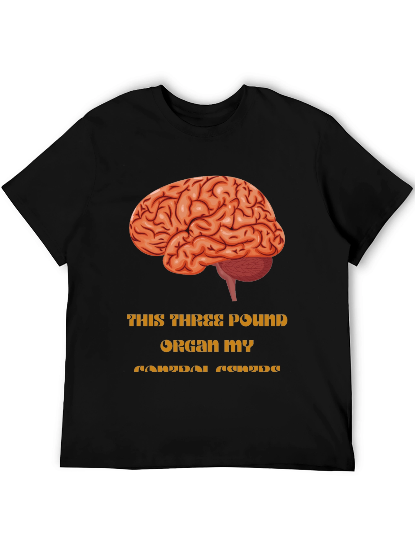 Brainpower T-Shirt:  3 Pound Organ - Apparel